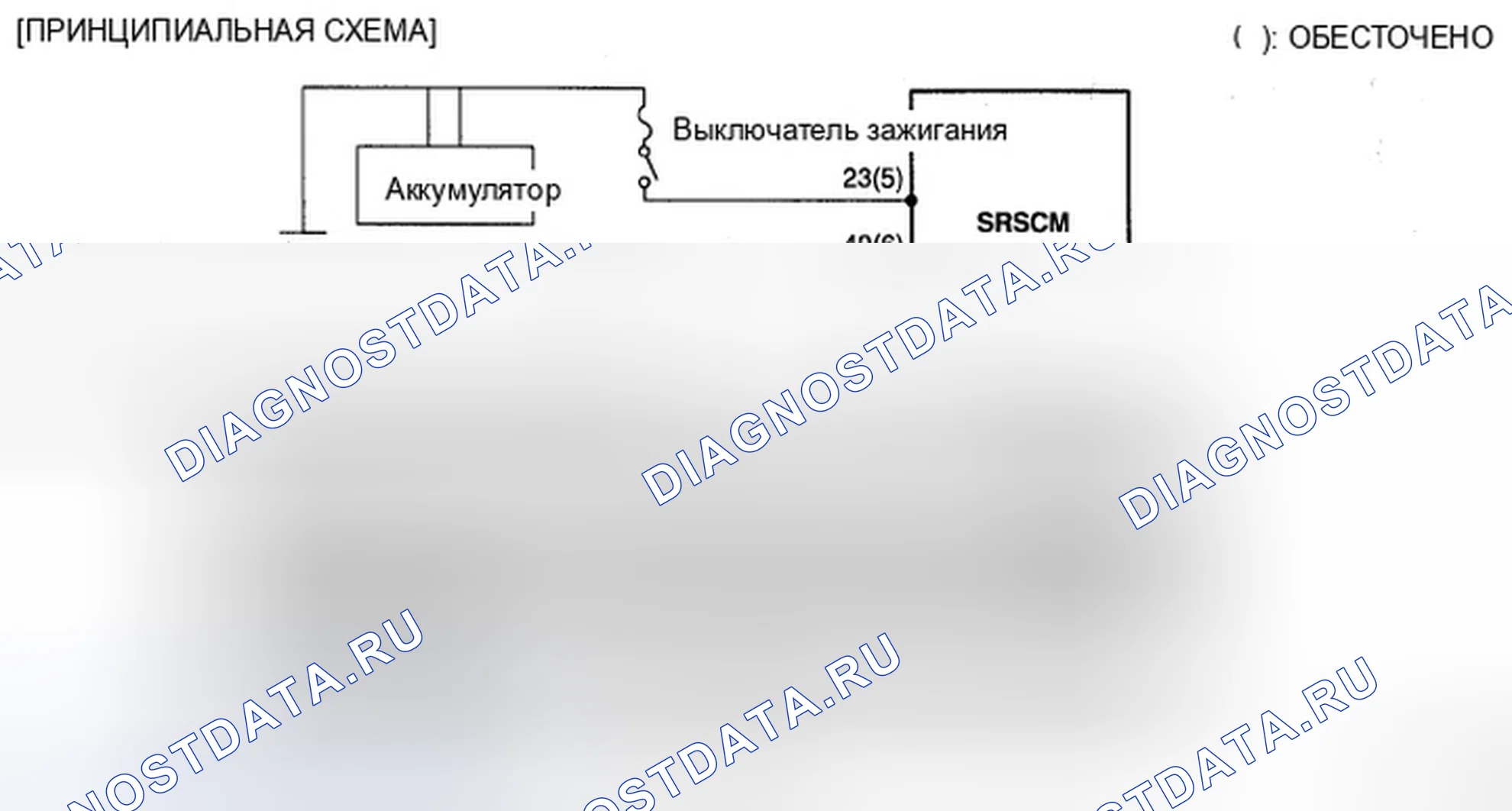 Рис. 1: ПРИНЦИПИАЛЬНАЯ СХЕМА. Hyundai Tiburon II рестайлинг