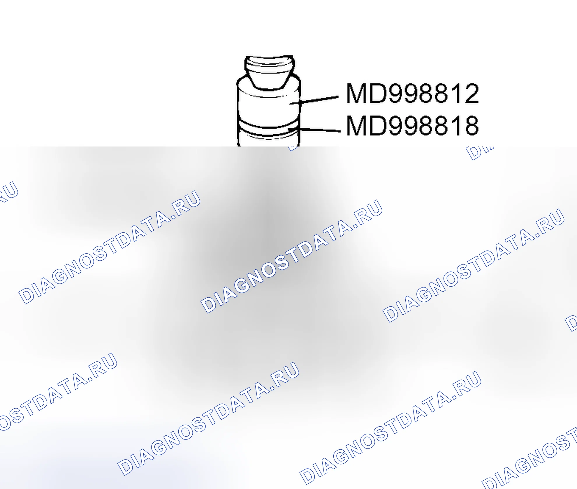Рис. 268: > > L < < МОНТАЖ ШАРИКОПОДШИПНИКА. Mitsubishi Lancer IX рестайлинг