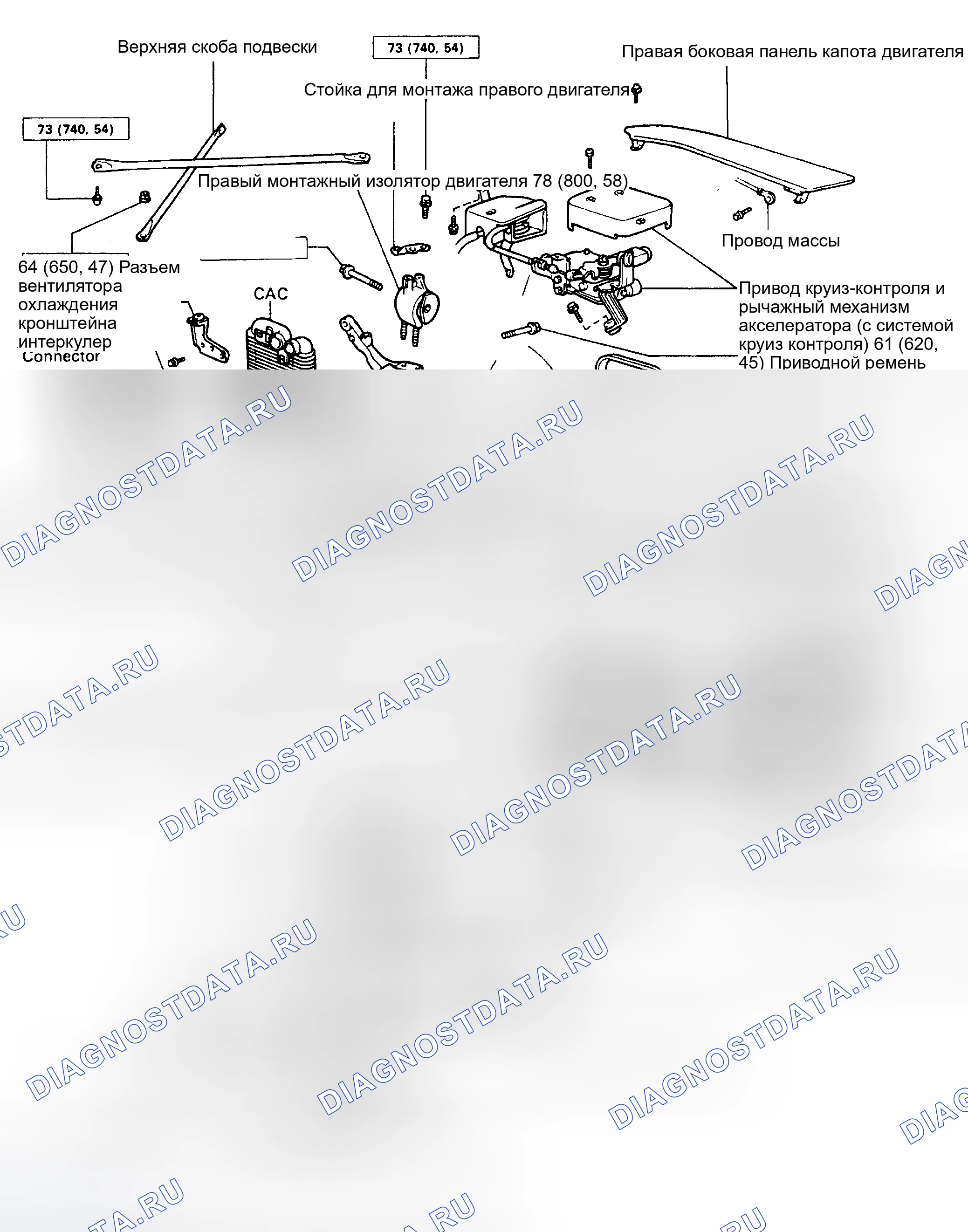 Рис. 16: ПРОКЛАДКА ПРИВОДНОГО РЕМНЯ (MR2). Toyota Paseo L40
