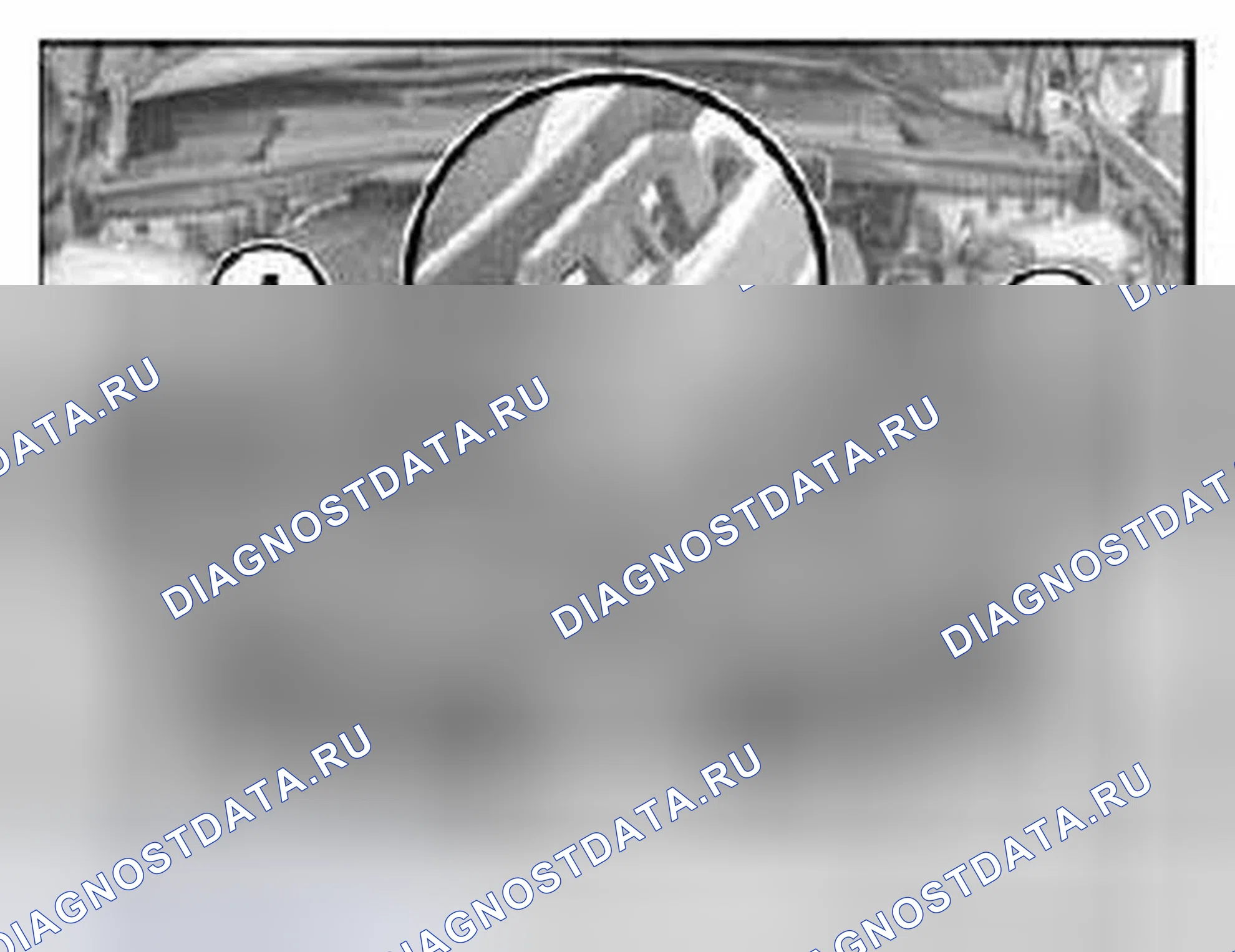 Рис. 339: 51 13 001 Демонтаж и установка/замена решетки переднего радиатора, среднего левого или правого. BMW M3 E90
