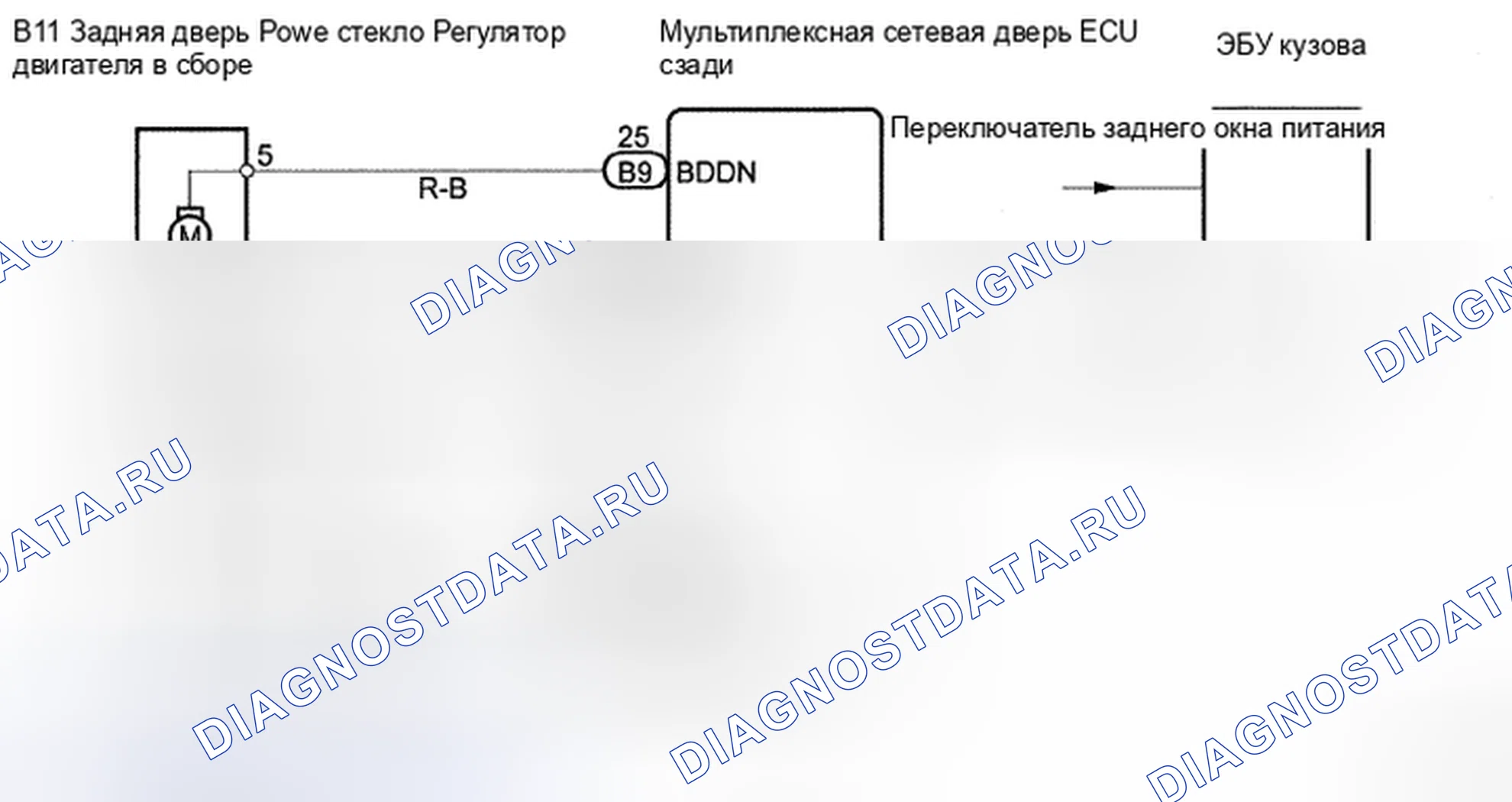 Рис. 12: электросхема. Toyota 4Runner IV рестайлинг