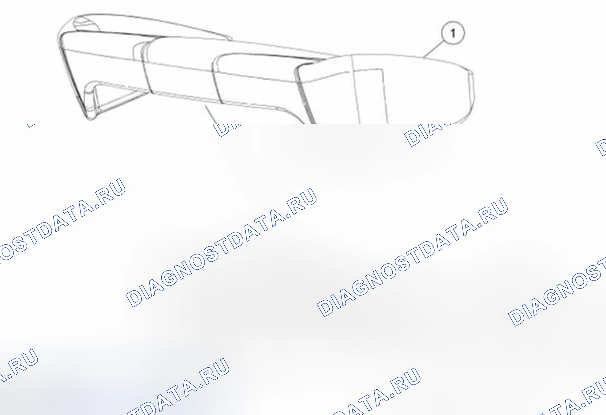 Рис. 38: Подушка сиденья. Ford Fiesta Mk6