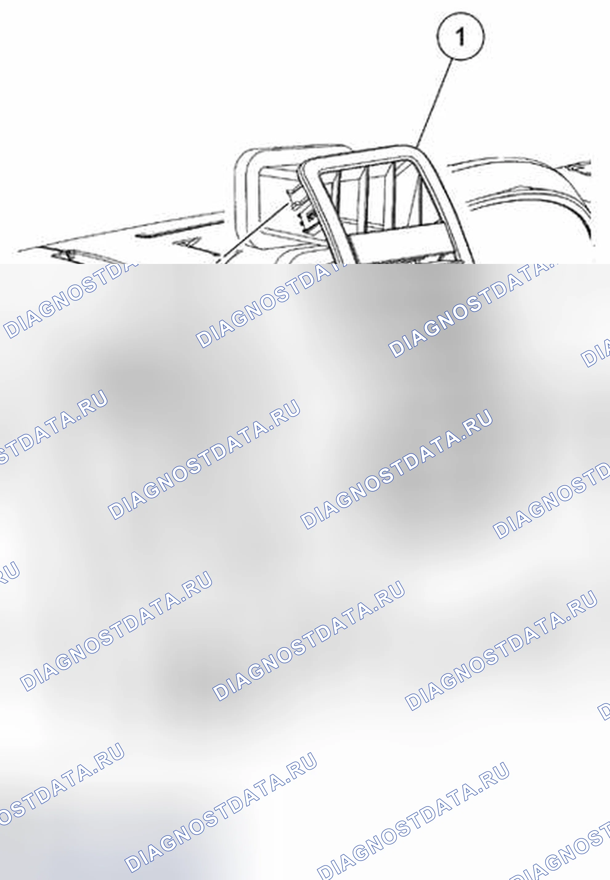 Рис. 74: РЕГИСТР - СНЯТИЕ / УСТАНОВКА СО СТОРОНЫ ВОДИТЕЛЯ. Mazda Tribute II