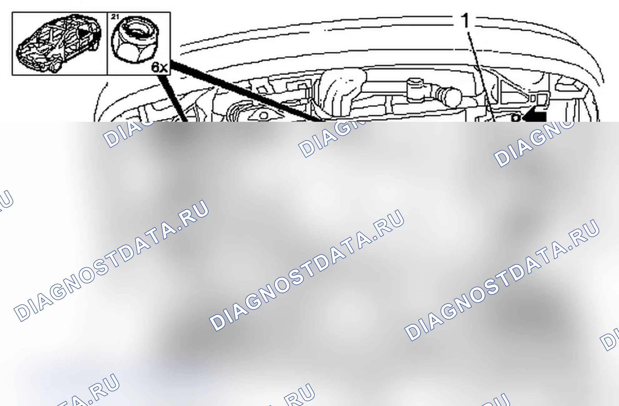 Замена тягово-сцепного устройства (модель F 35). Opel Vectra C