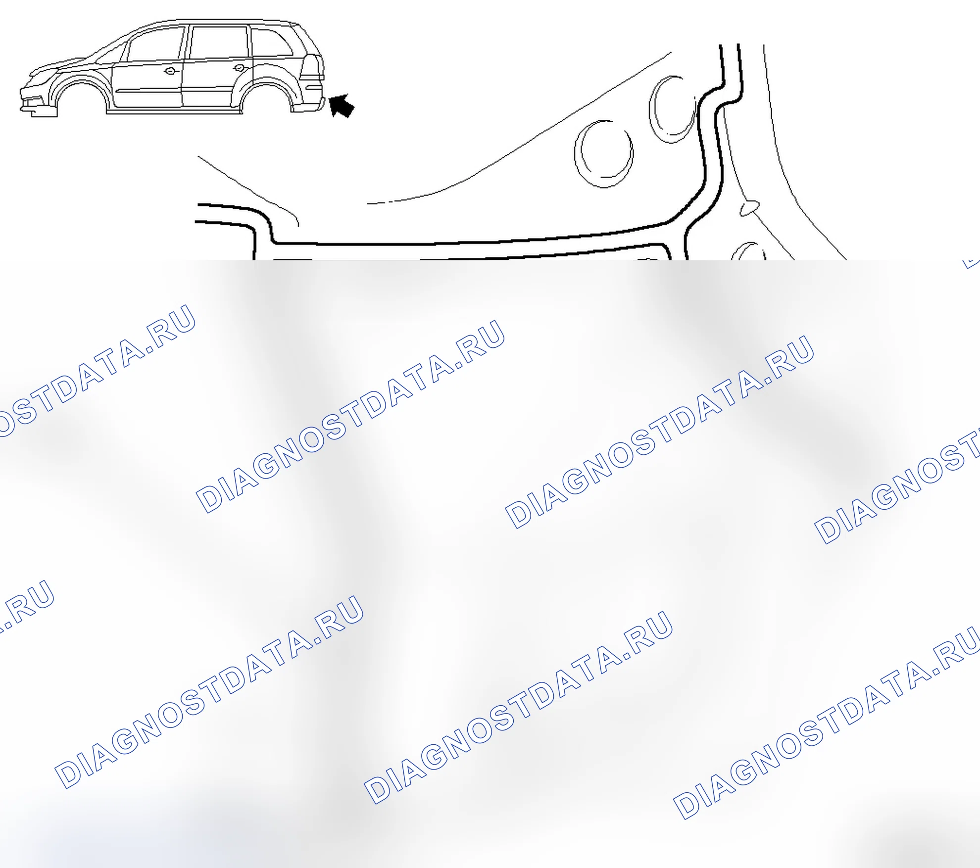 Противокоррозионные мероприятия, уплотнение швов. Opel Zafira B