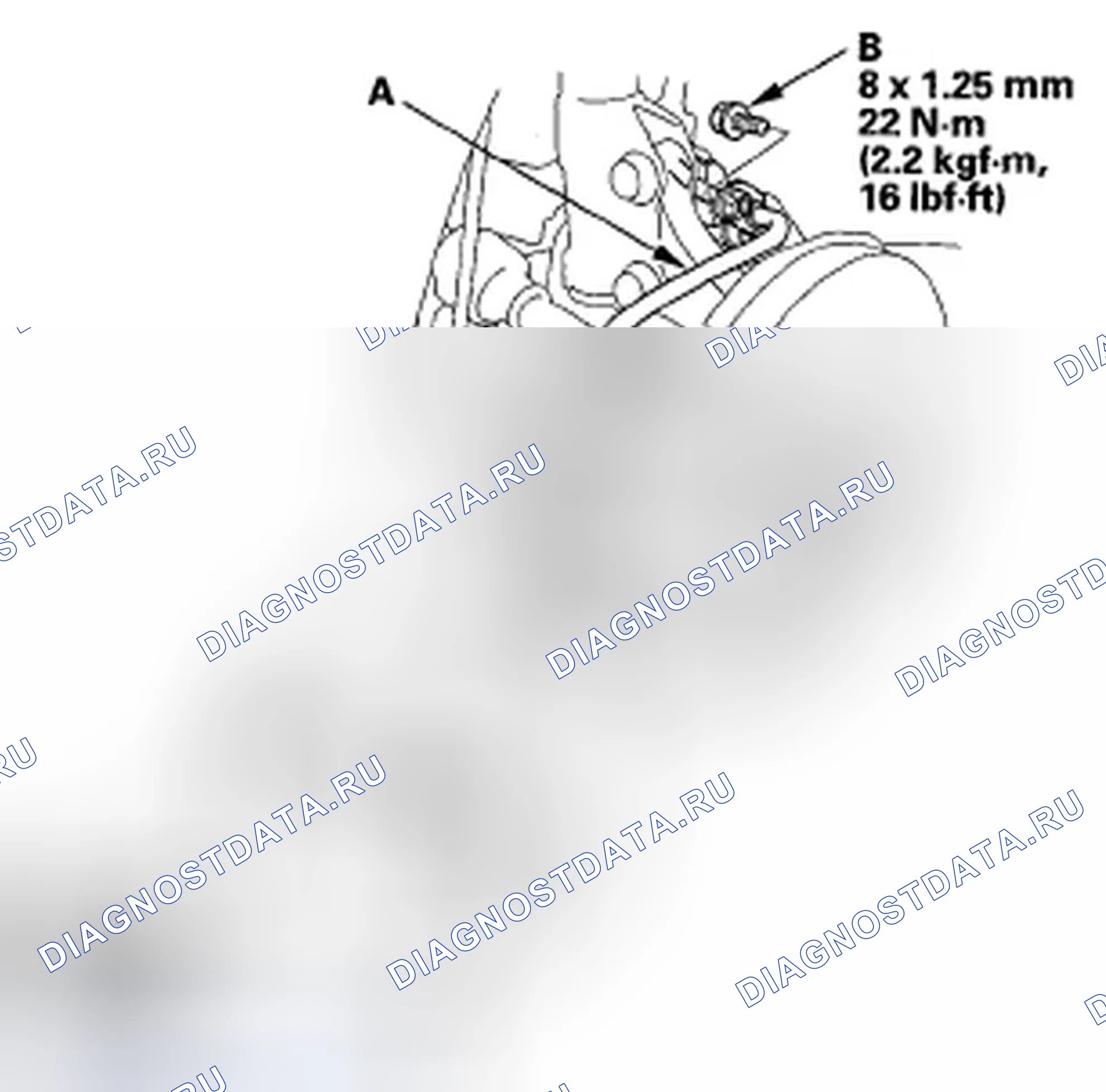 Рис. 49: Монтаж - фронтальная часть. Honda Fit I