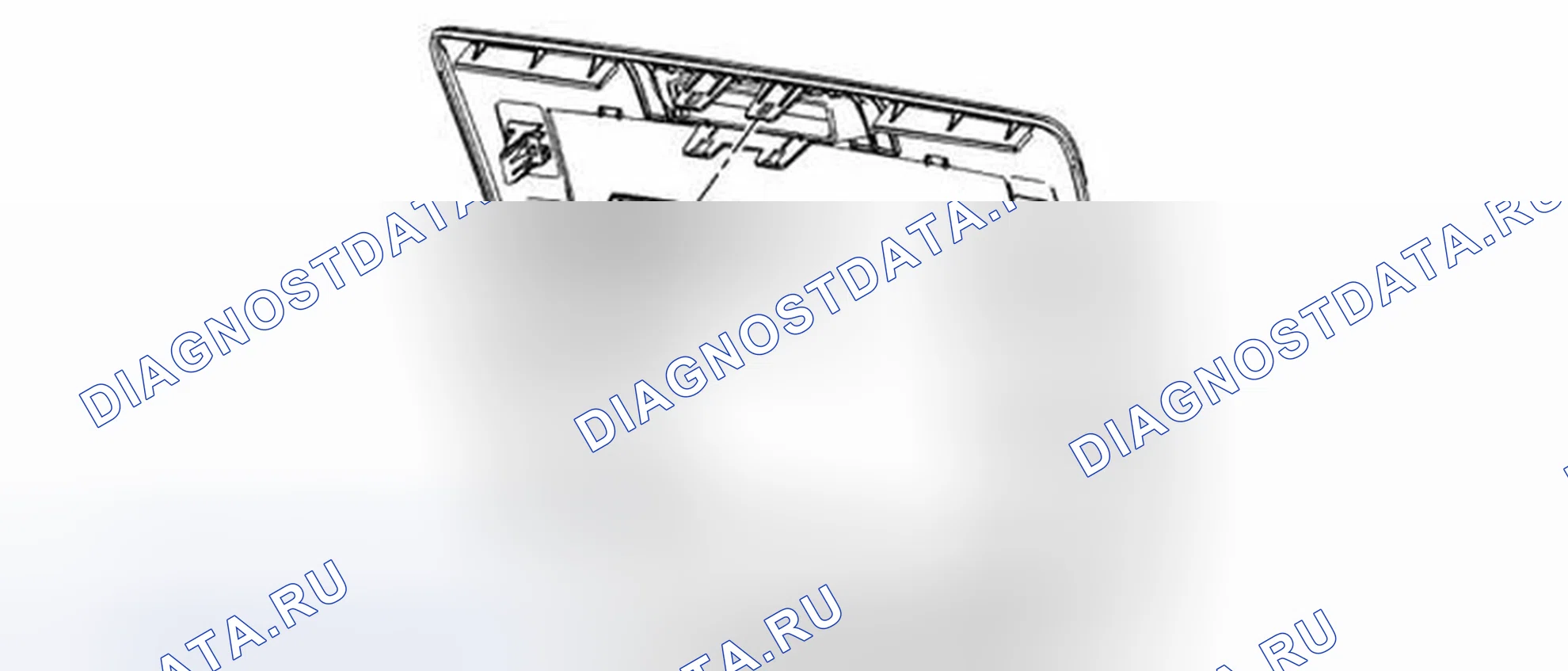 Рис. 13: Замена индикатора модуля приборной панели надувного ограничителя. Chevrolet Impala IX