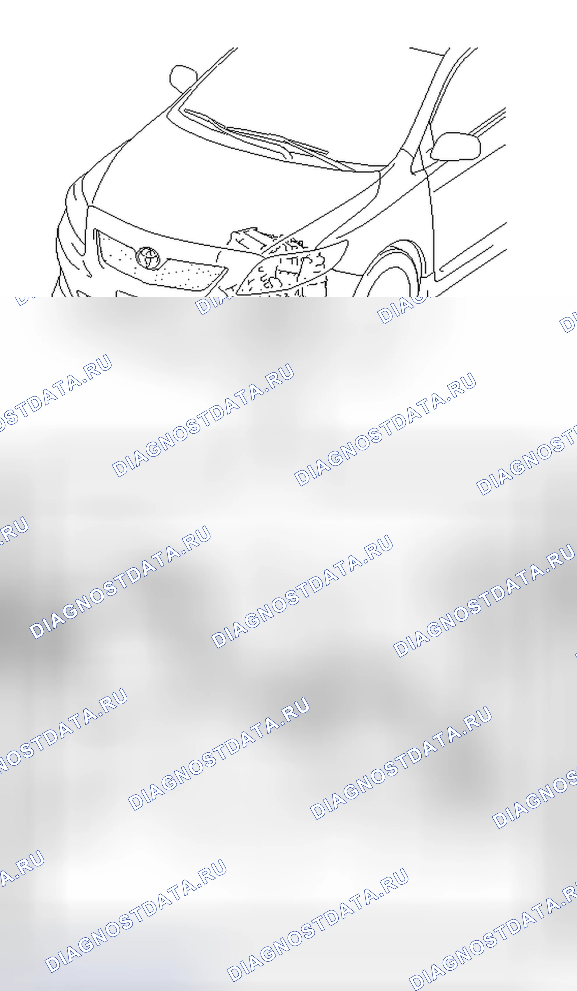 Рис. 13: ГИДРАВЛИЧЕСКОЕ ИСПЫТАНИЕ. Toyota Corolla X рестайлинг