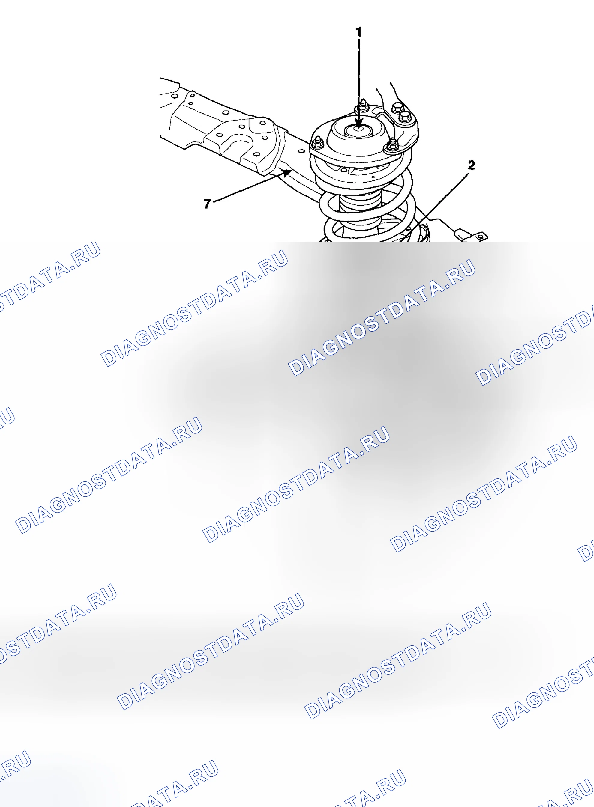Рис. 14: РАСПОЛОЖЕНИЕ КОМПОНЕНТОВ. Hyundai Tucson I