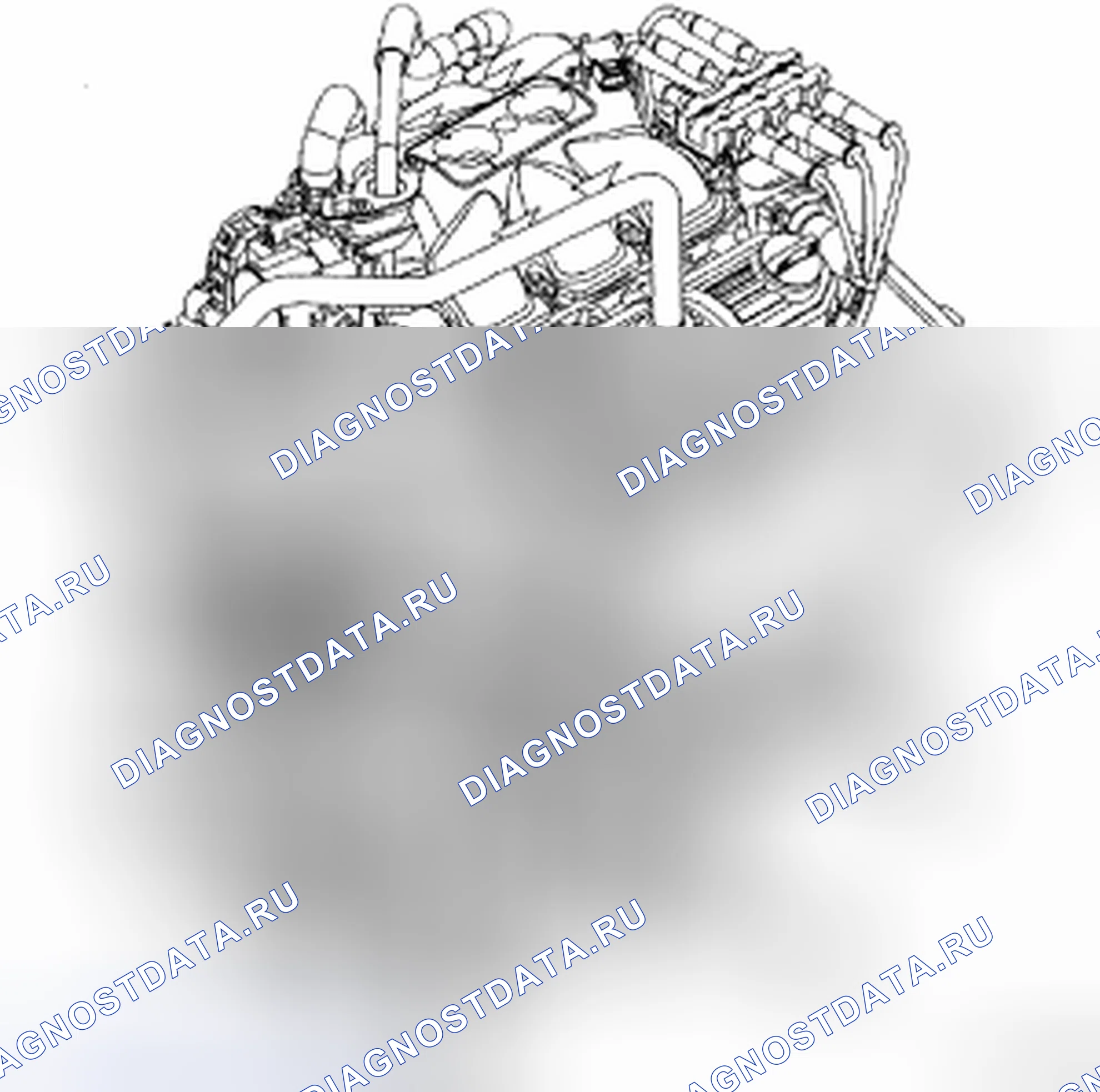 Рис. 39: УДАЛЕНИЕ-3.3 / 3.5л. Chrysler Town & Country V