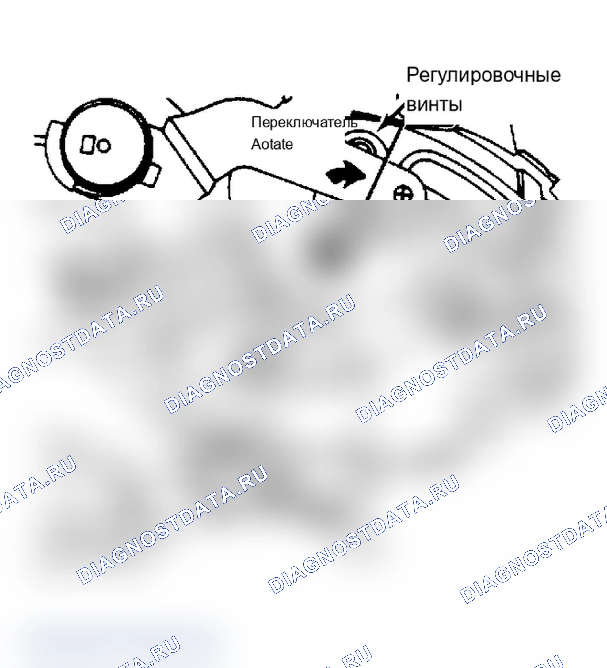 Рис. 2: Регулировка термостатического переключателя Поверните переключатель по часовой стрелке.. Audi Quattro I