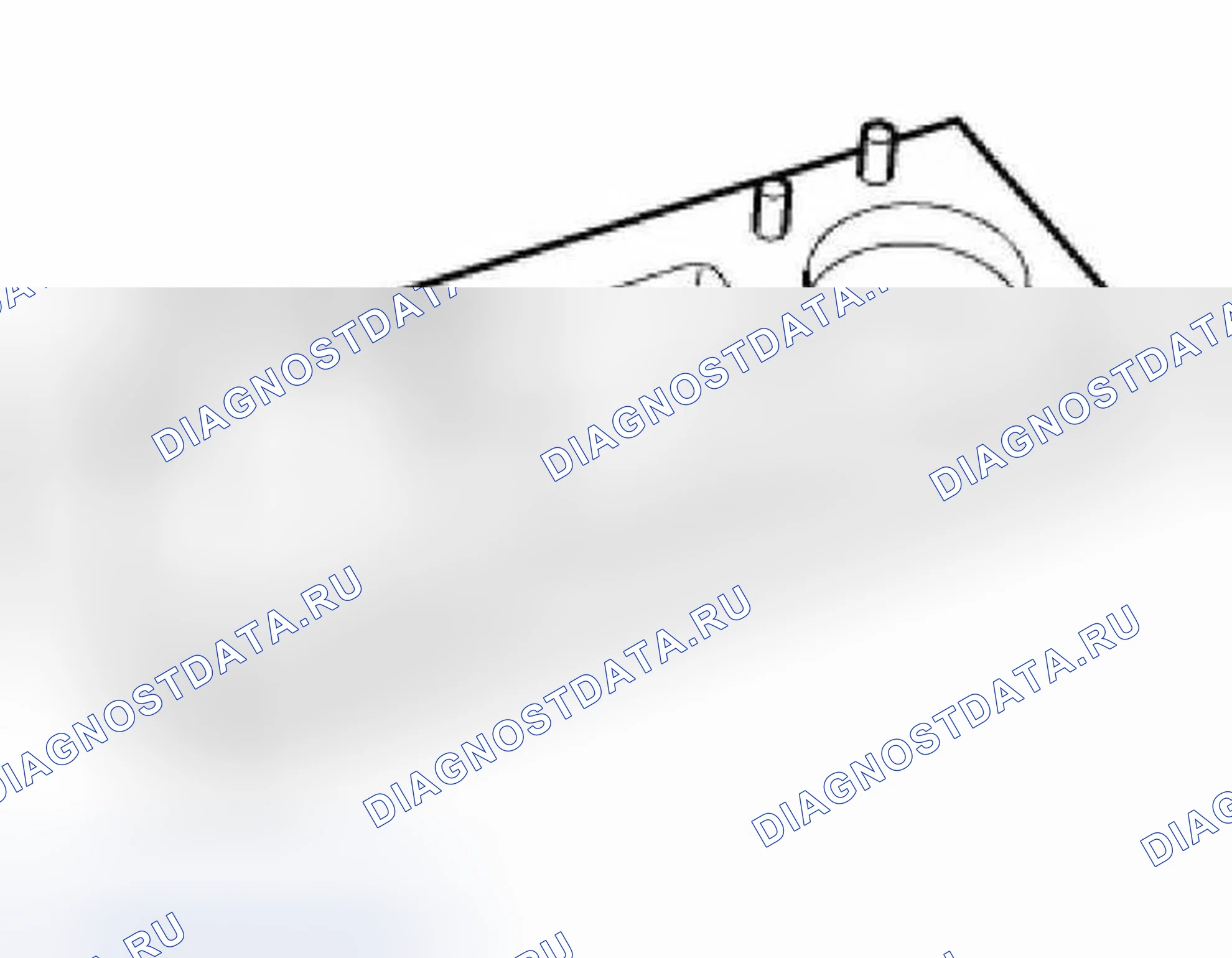 Рис. 421: 11 6 180 Приспособление. BMW Z4 E85/E86