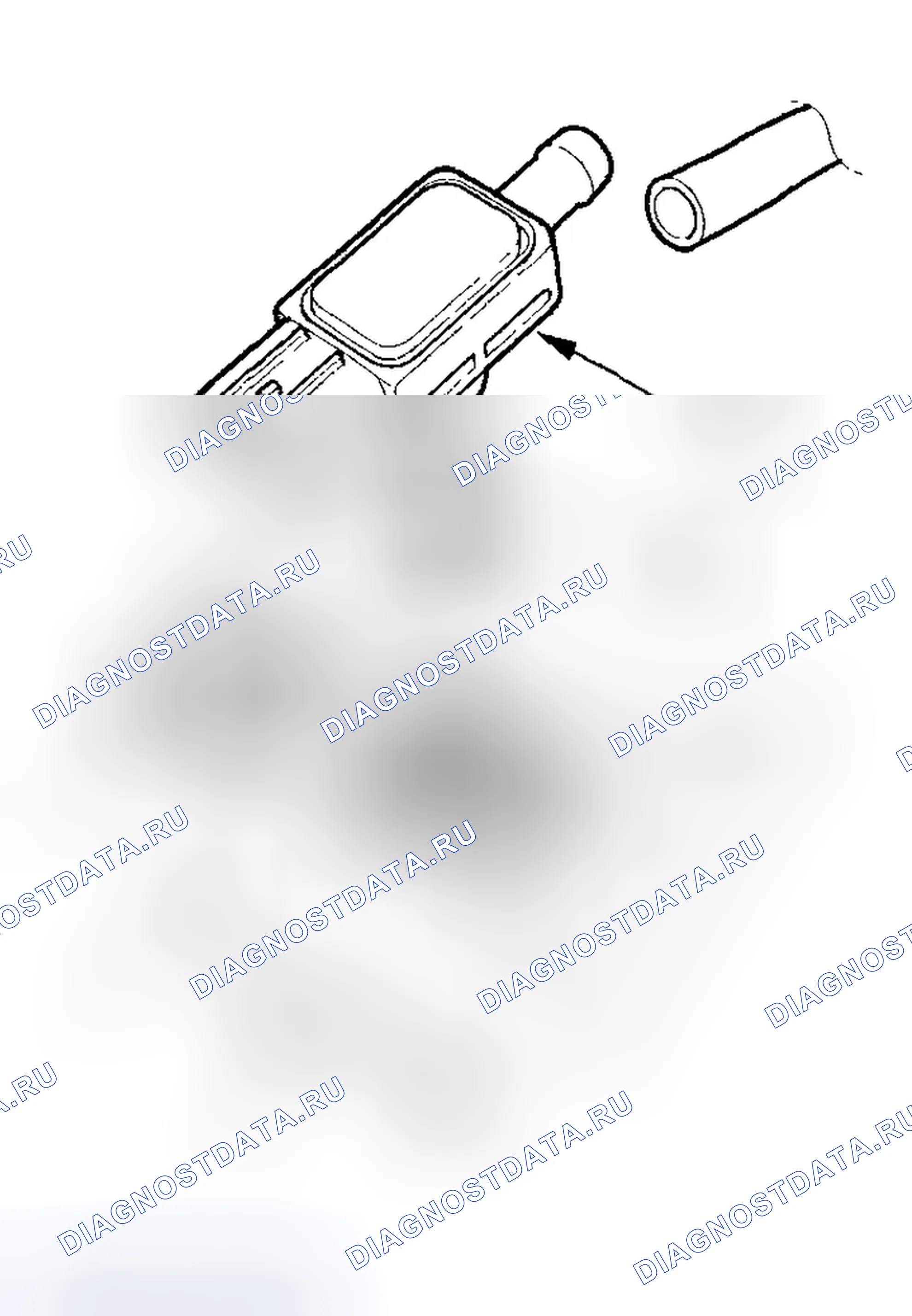Рис. 191: Замена датчика FTP. Honda Accord VII рестайлинг