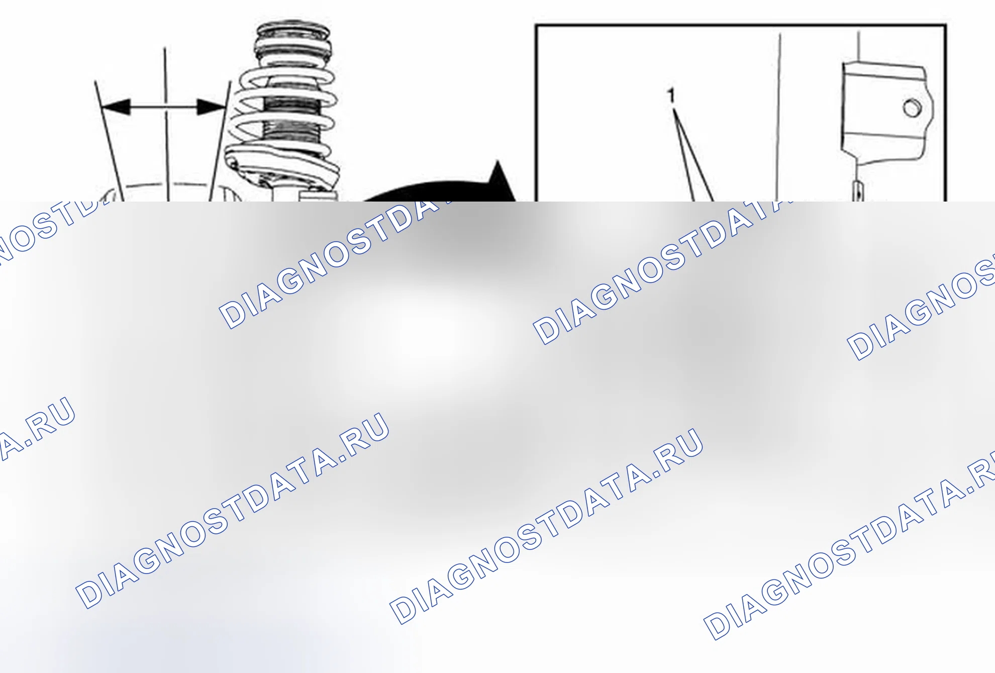 Рис. 4: Регулировка переднего развала (стойка Hiper). Buick LaCrosse II