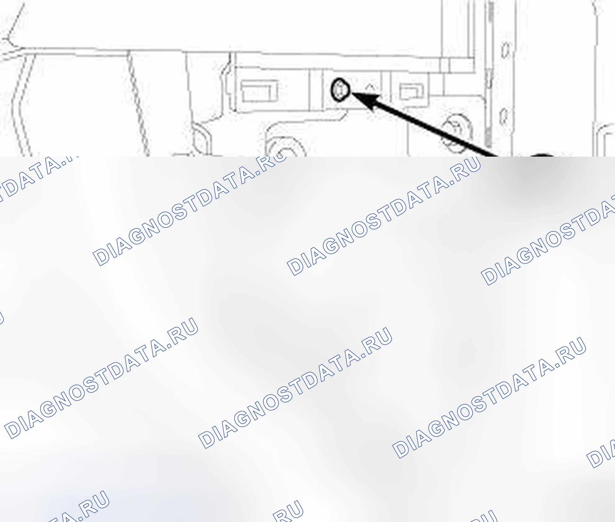 Рис. 56: ВЕРХНЯЯ ПЛОЩАДКА. Dodge Caliber I рестайлинг