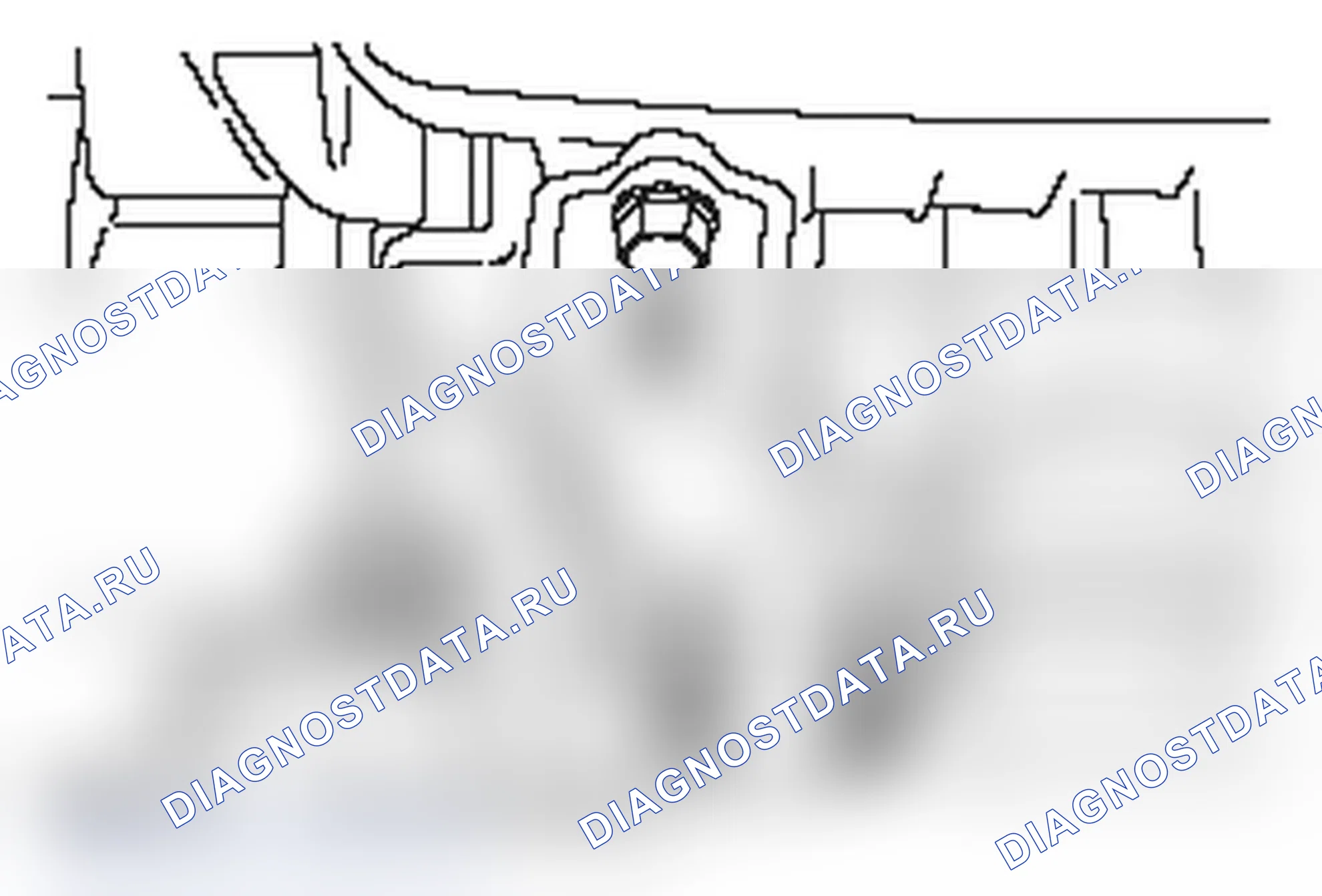 Рис. 19: >> C <<УСТАНОВКА КРЕПЛЕНИЯ ВПУСКНОГО КОЛЛЕКТОРА. Mitsubishi Lancer Ralliart X рестайлинг