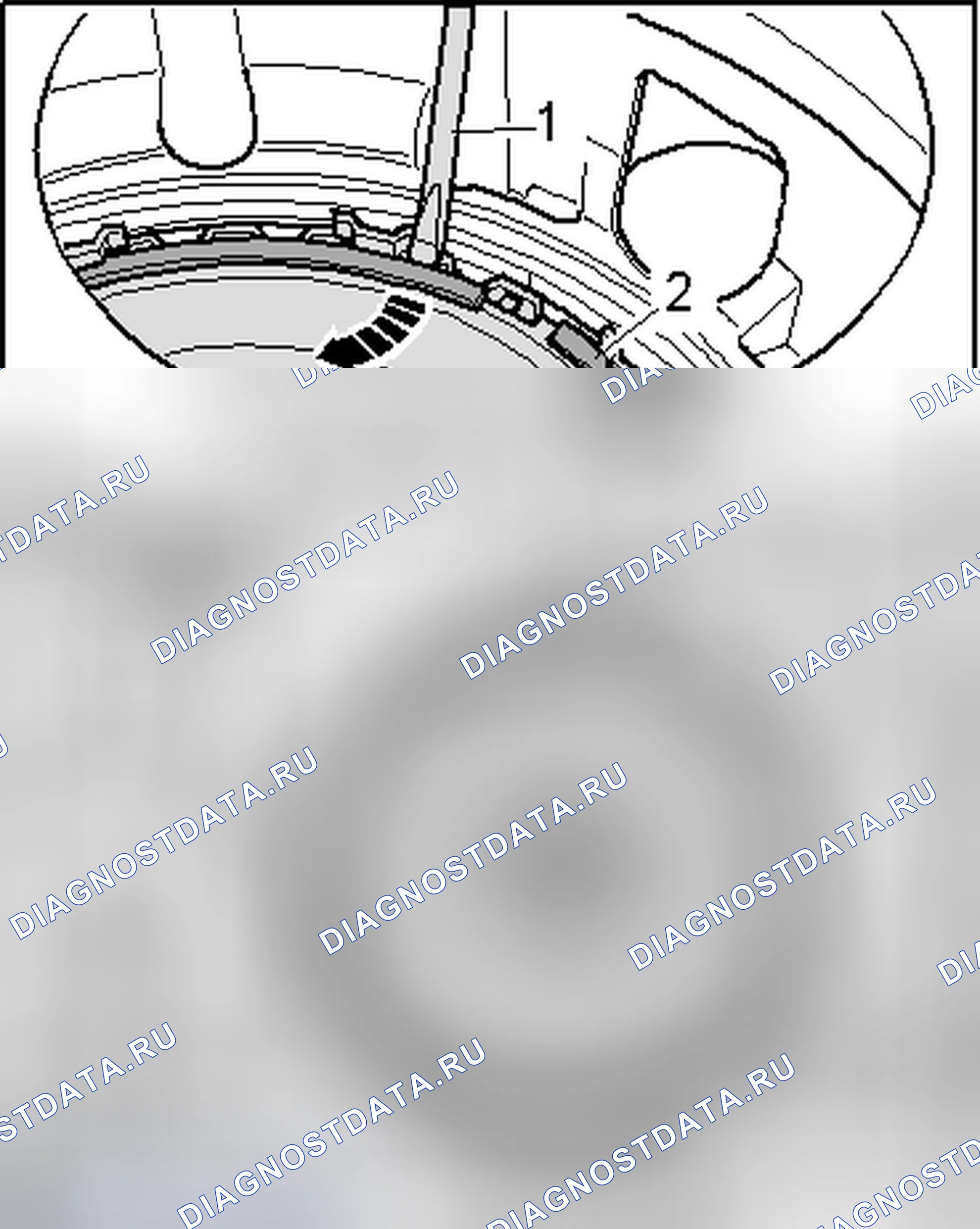 Рис. 24: СЦЕПЛЕНИЕ, СНЯТИЕ. Volkswagen Golf Mk7