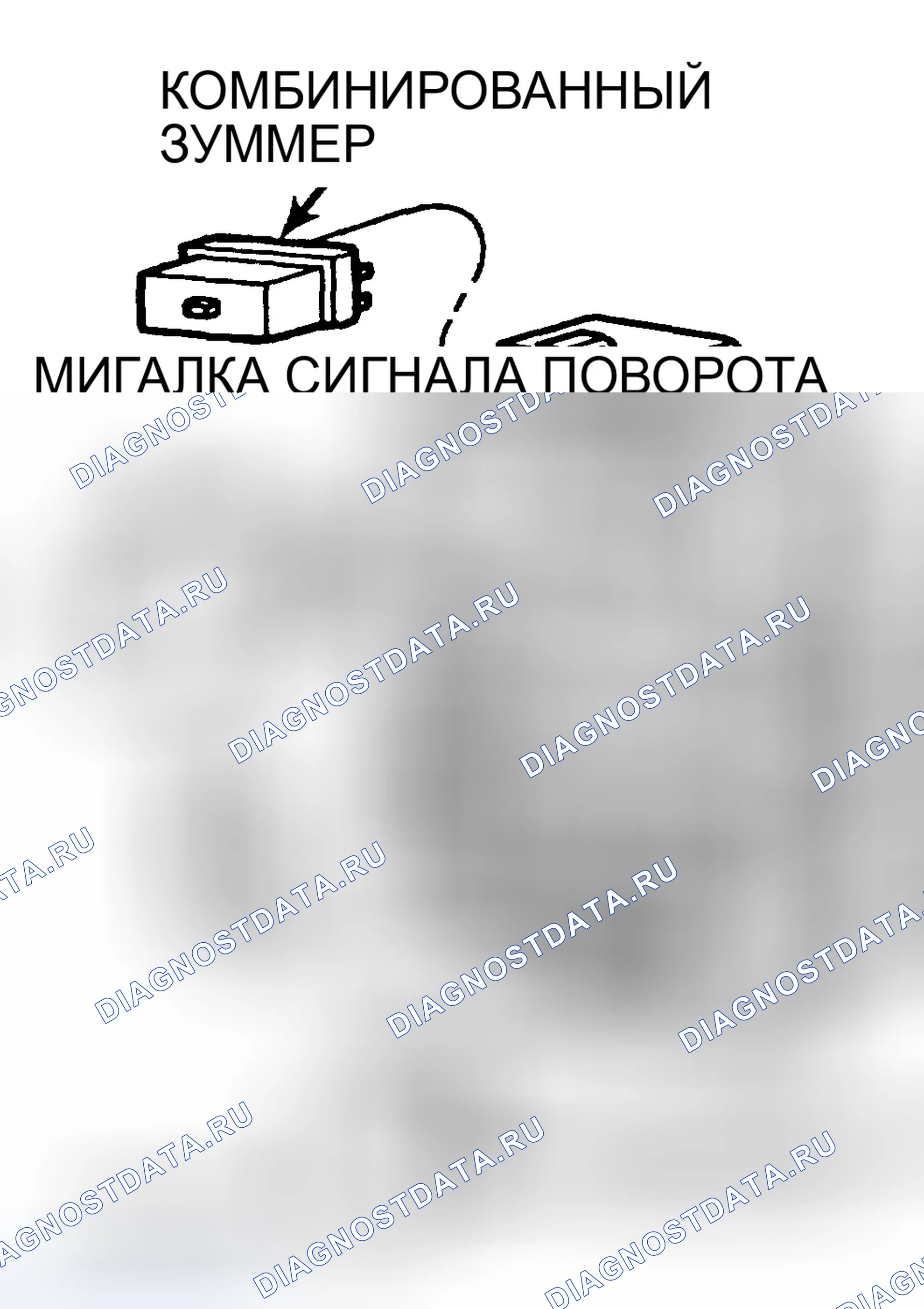 Рис. 5: ИДЕНТИФИКАЦИЯ ПАНЕЛИ ПРЕДОХРАНИТЕЛЕЙ (модели 1992 г.). Jeep Cherokee II