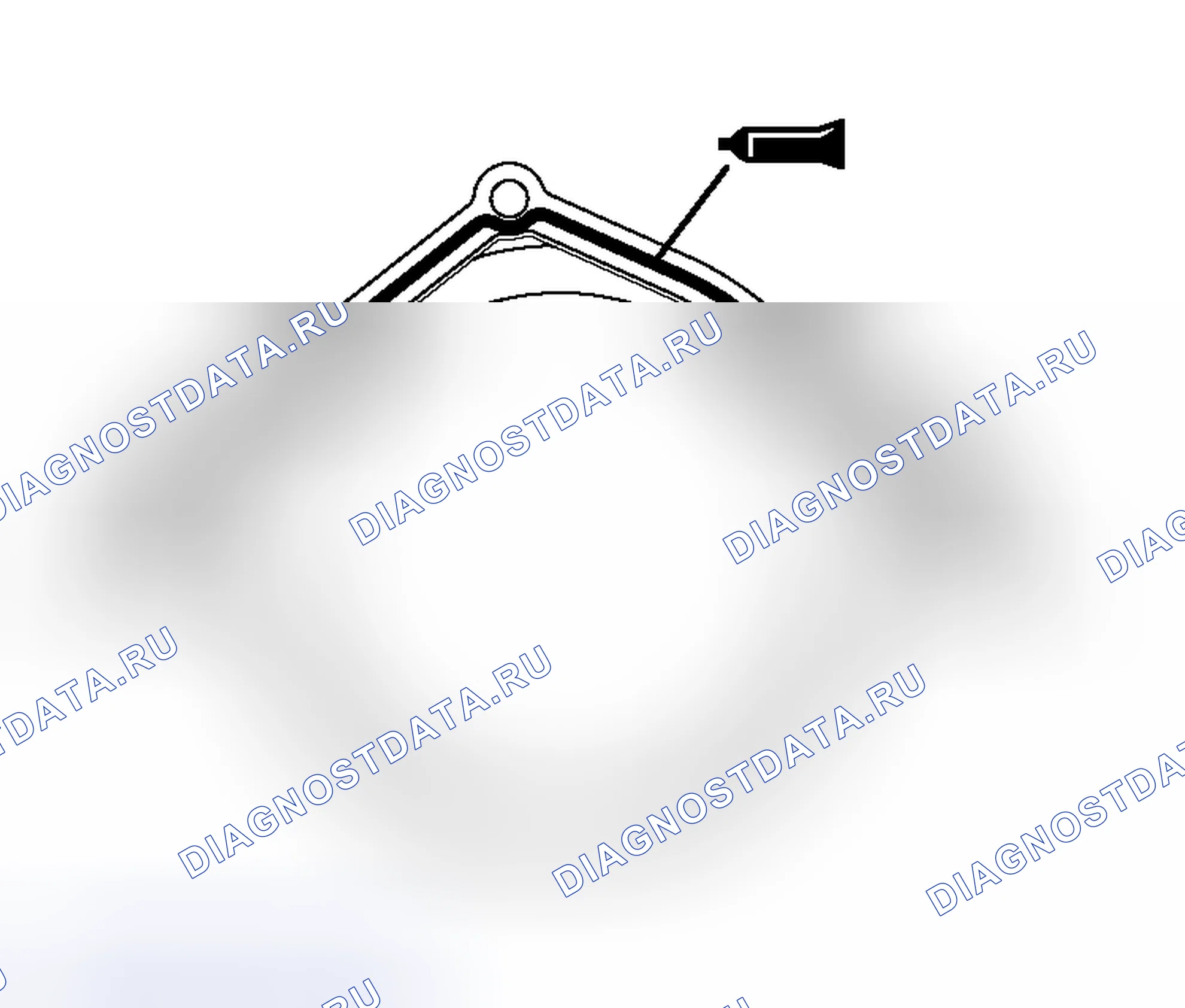 Рис. 217: > > МОНТАЖ КОРПУСА МАСЛЯНОГО УПЛОТНЕНИЯ G < <. Mitsubishi Endeavor I