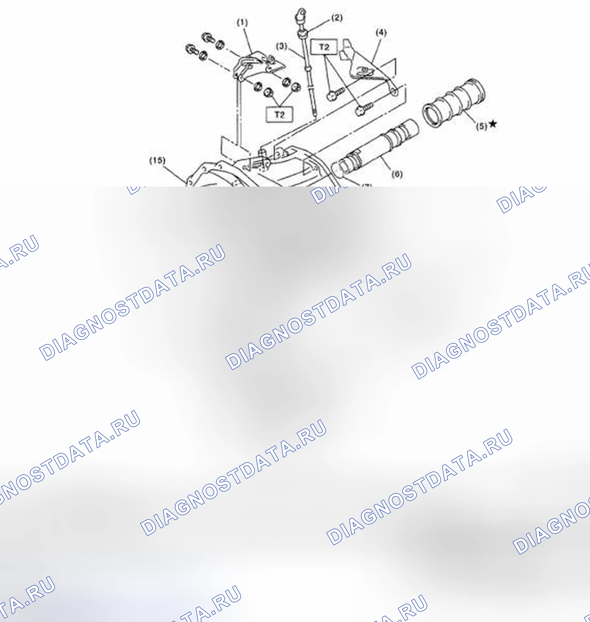 Рис. 578: ГИДРОТРАНСФОРМАТОР И КОРПУС. Subaru Legacy BL/BP рестайлинг
