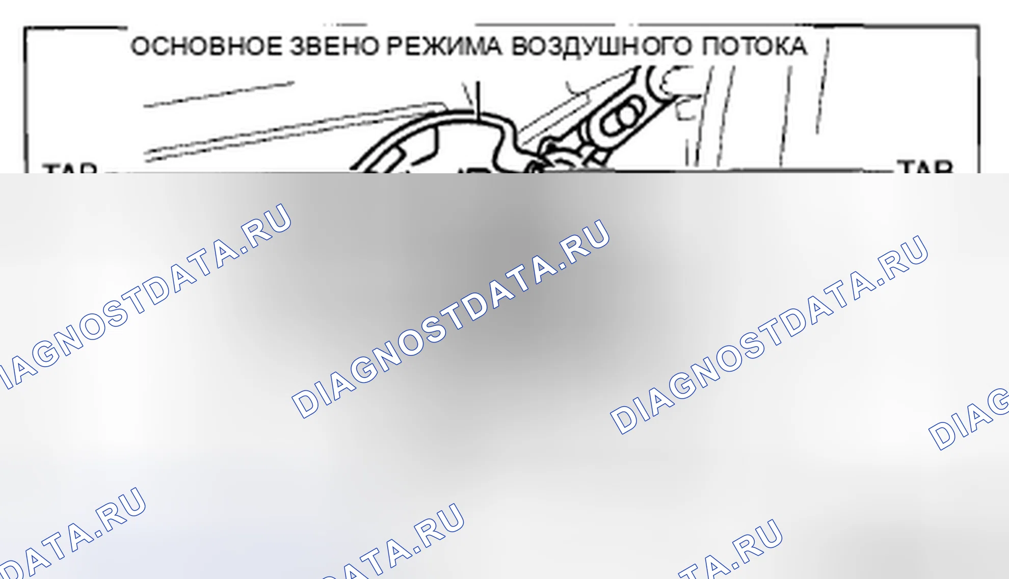 Рис. 16: Примечания по установке привода в режиме воздушного потока. Mazda CX-5 I