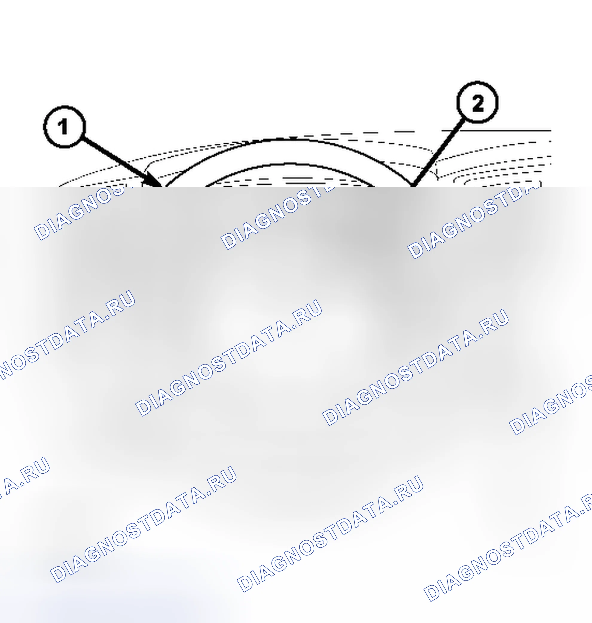 Рис. 27: ПОДУШКА БЕЗОПАСНОСТИ ВОДИТЕЛЯ. Dodge Cab & Chassis R3500 HD transition