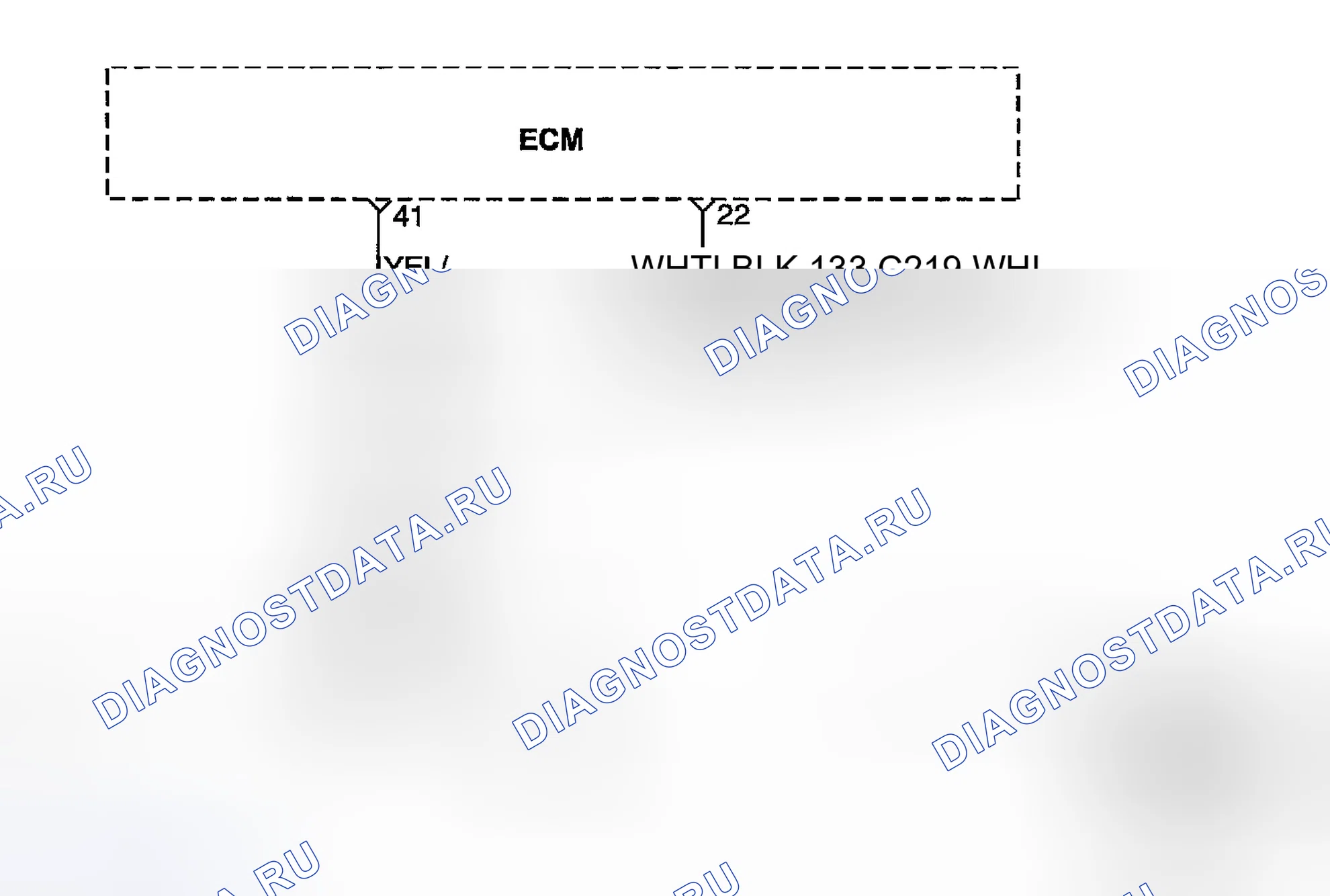 Рис. 84: расшифровка кода ошибки P0725: неисправность входной цепи частоты вращения двигателя. Suzuki Verona I
