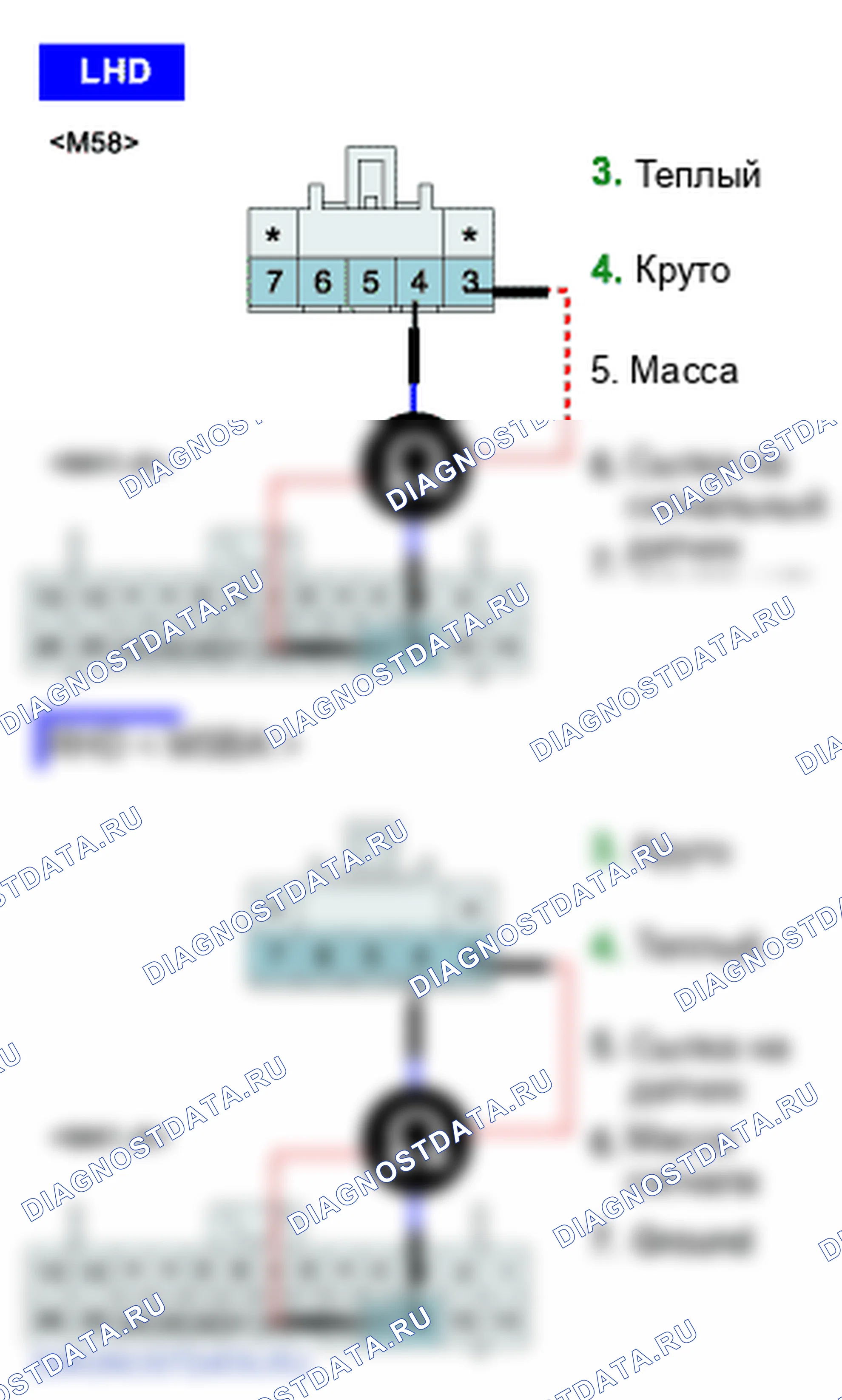 B2415: Двигатель смешивания воздуха (водитель). Hyundai Santa Fe CM