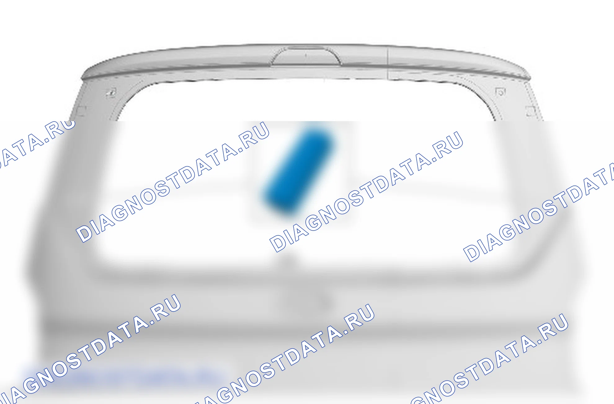 Как снять и установить стекло окна поднимаемой двери багажного отделения. Ford Tourneo Courier I