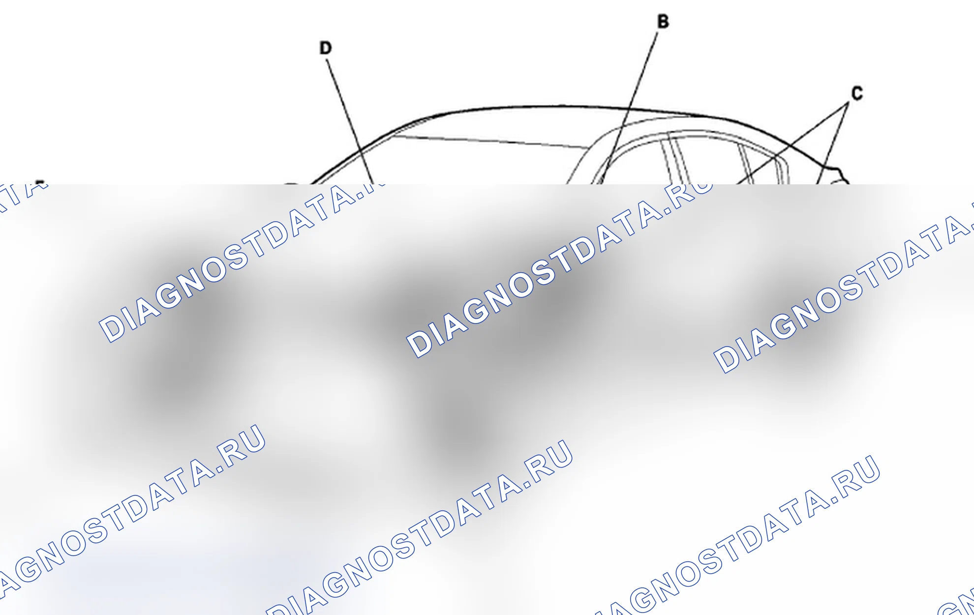 Рис. 68: Проверка тормозного шланга и линии. Acura TL IV