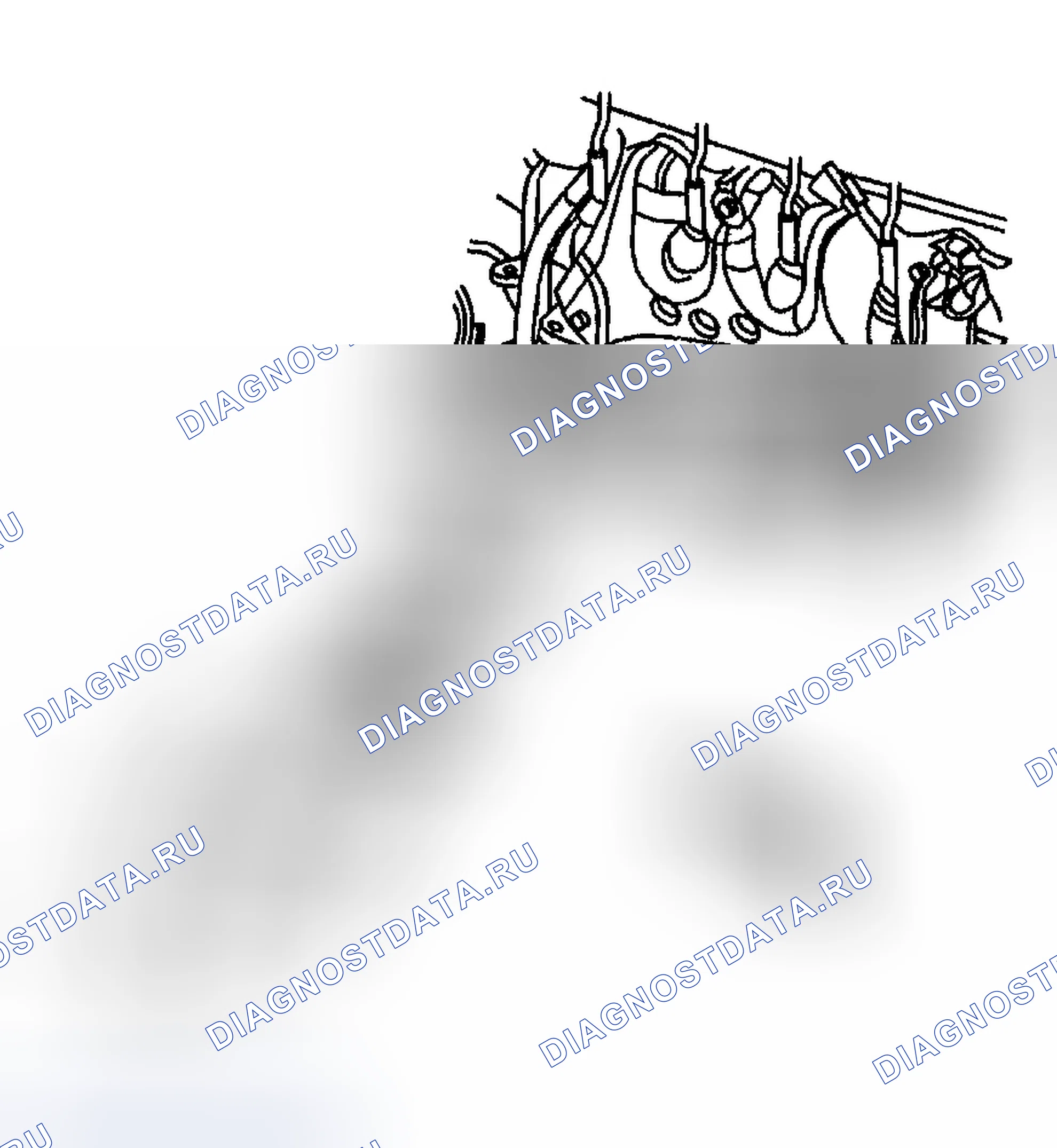 Рис. 18: Замена выпускного коллектора - справа (двигатель 5.3L). Chevrolet TrailBlazer I