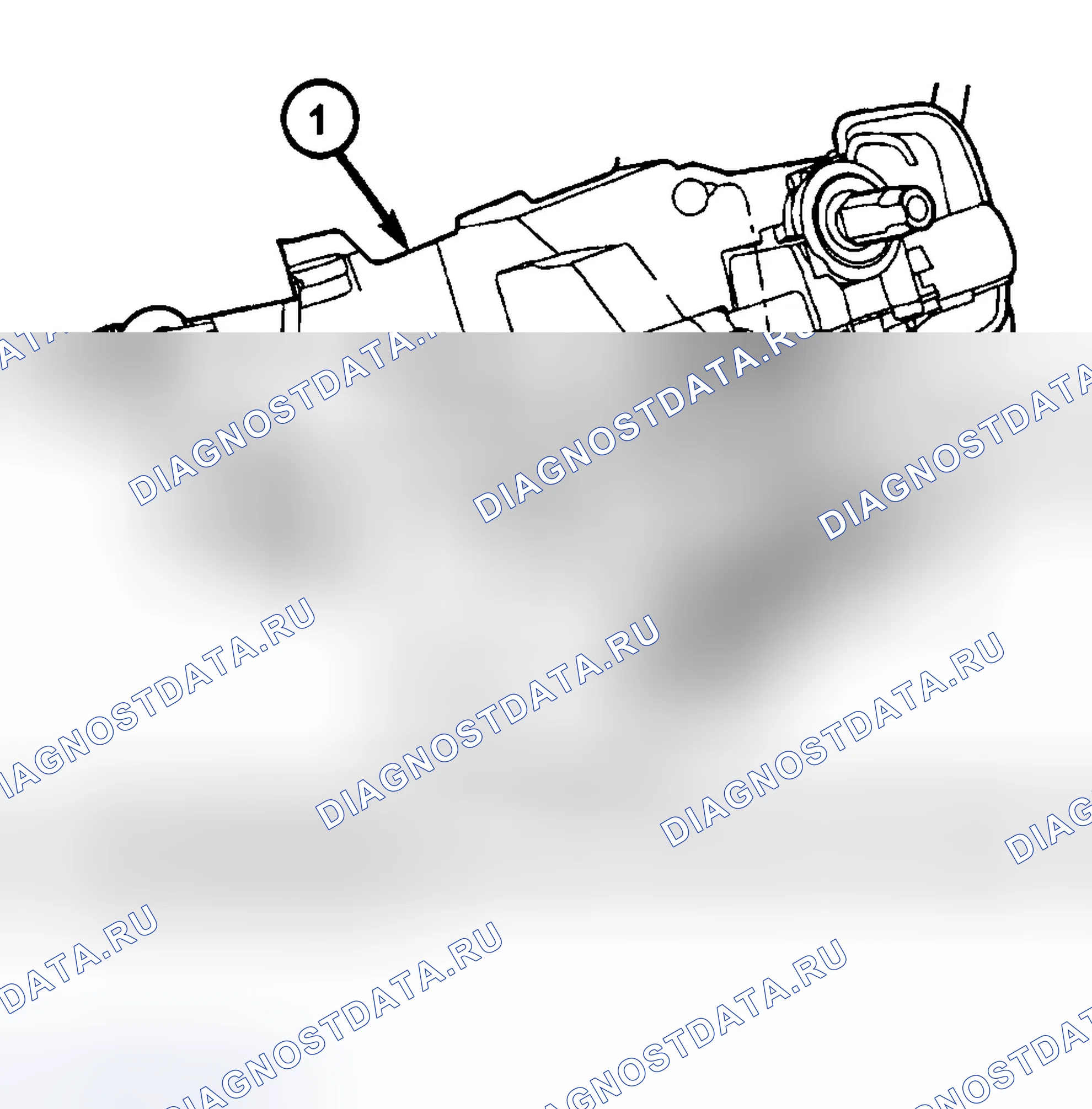Рис. 419: ПРОЦЕДУРА РЕГУЛИРОВКИ. Dodge Pickup R1500 