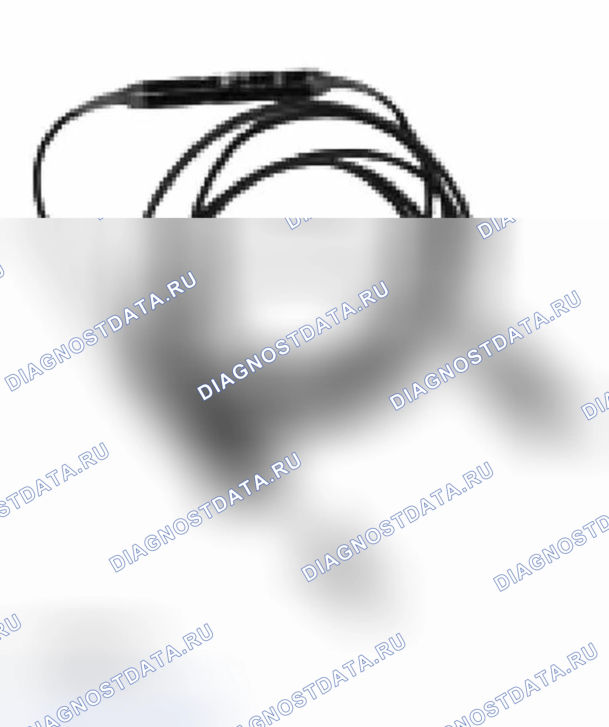 Рис. 587: Идентификация датчика давления. BMW X5 E53