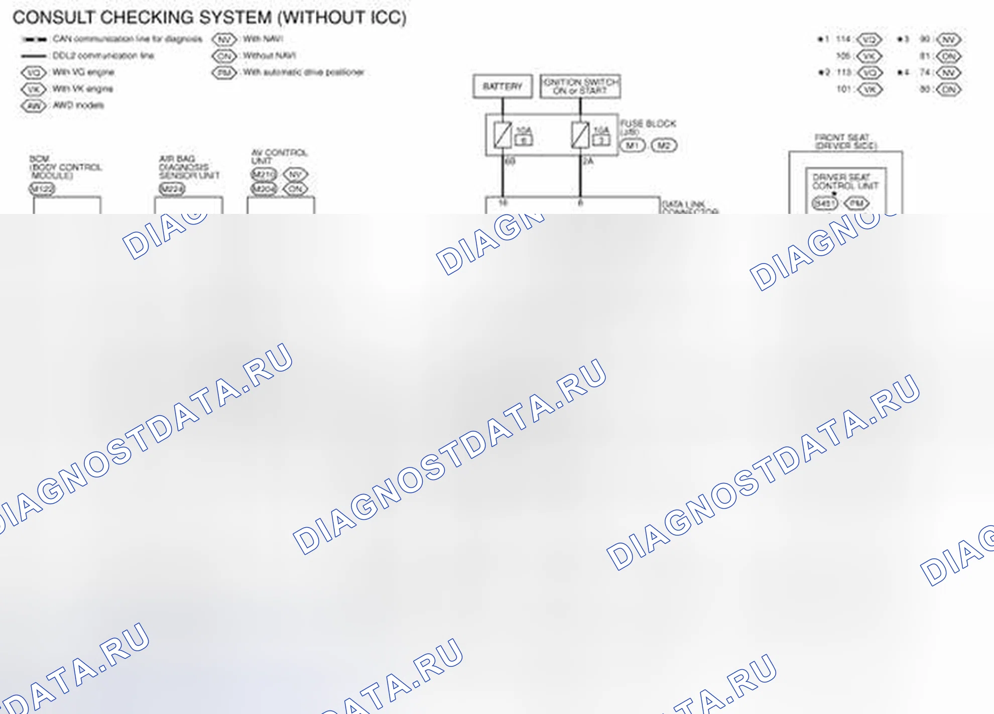 Рис. 13: БЕЗ ICC. Infiniti FX37 II рестайлинг
