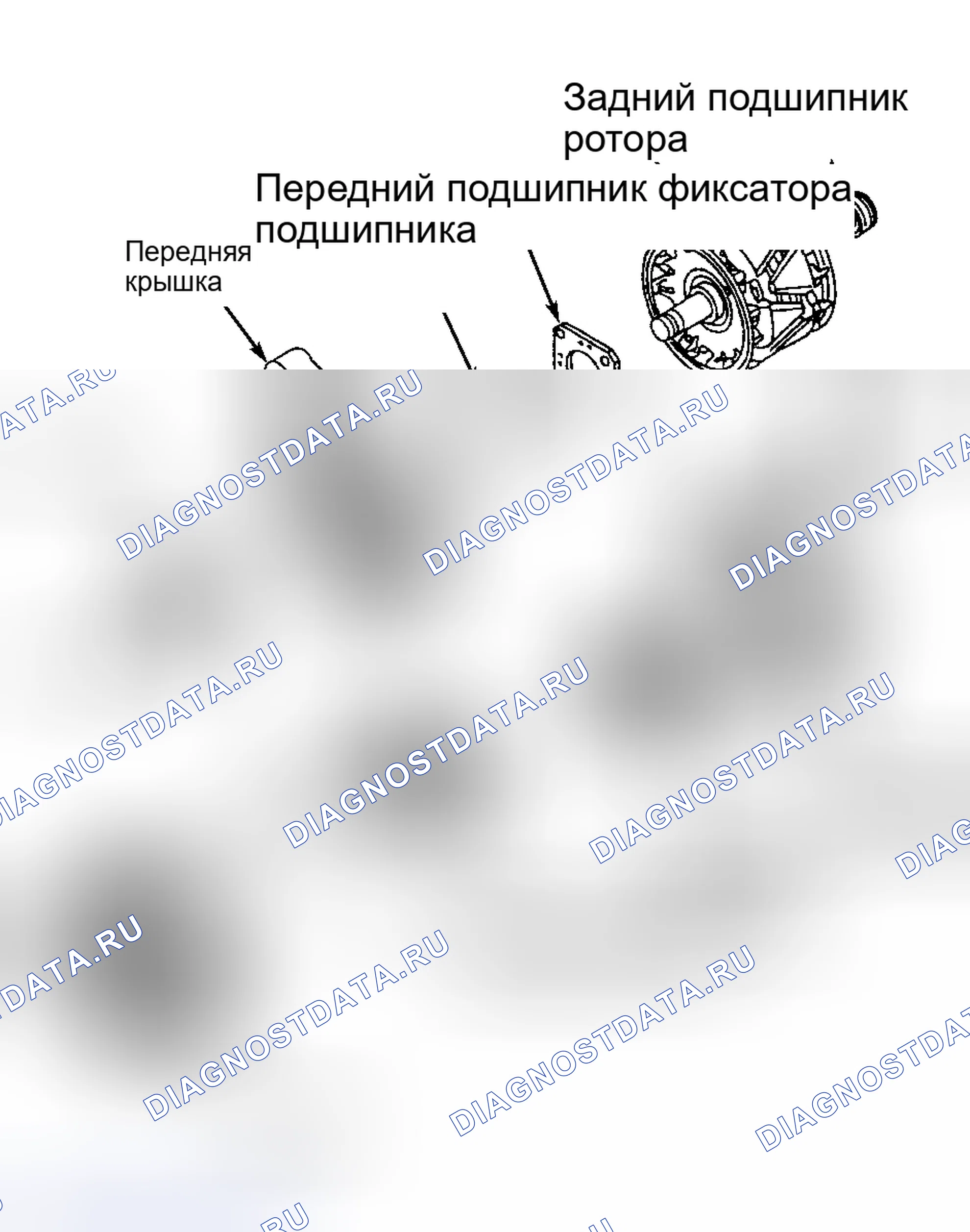 Рис. 5: КАПИТАЛЬНЫЙ РЕМОНТ системы зарядки электрооборудования. Infiniti I30 II