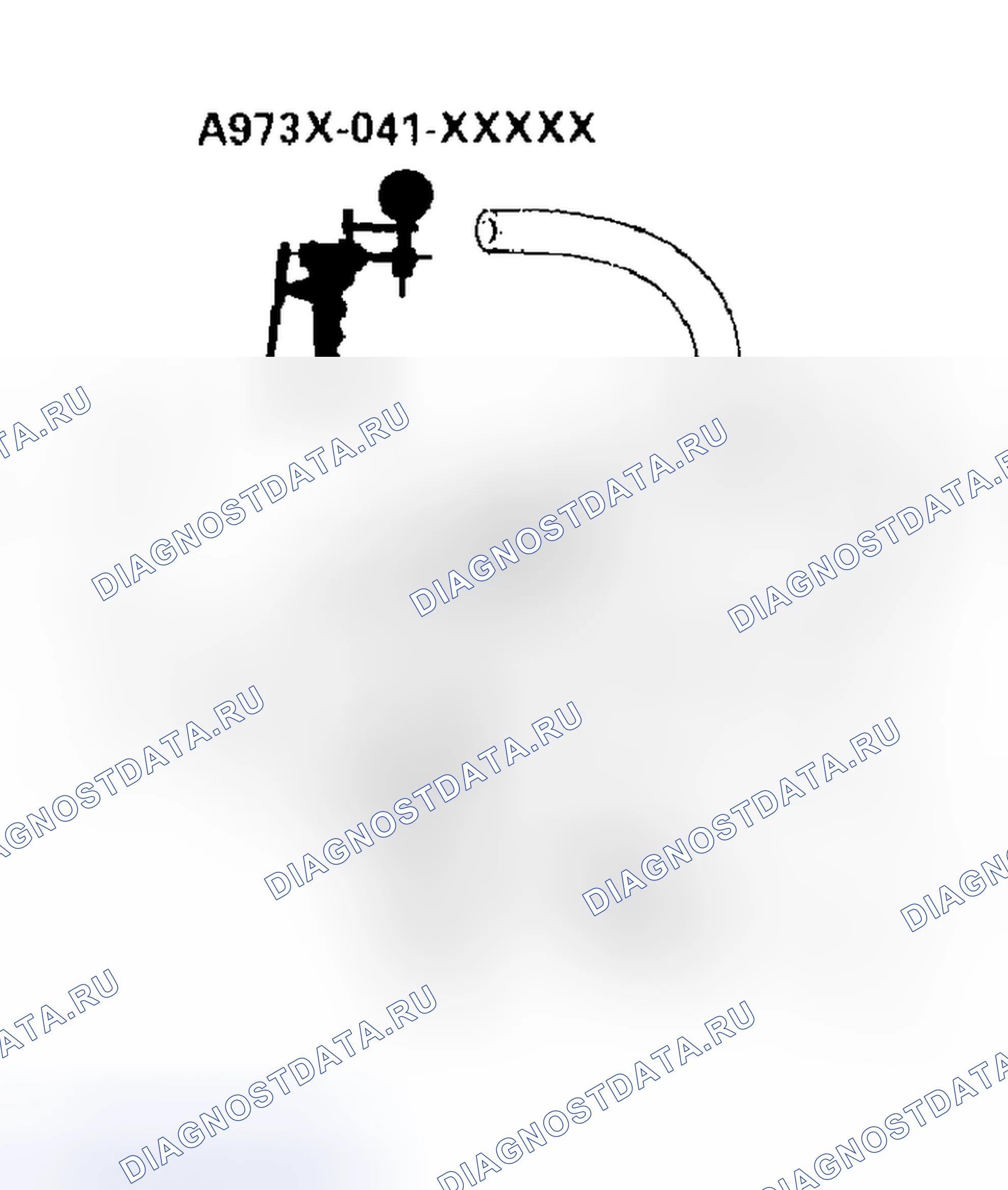 Рис. 35: Испытание клапана продувки канистры EVAP. Honda Pilot I