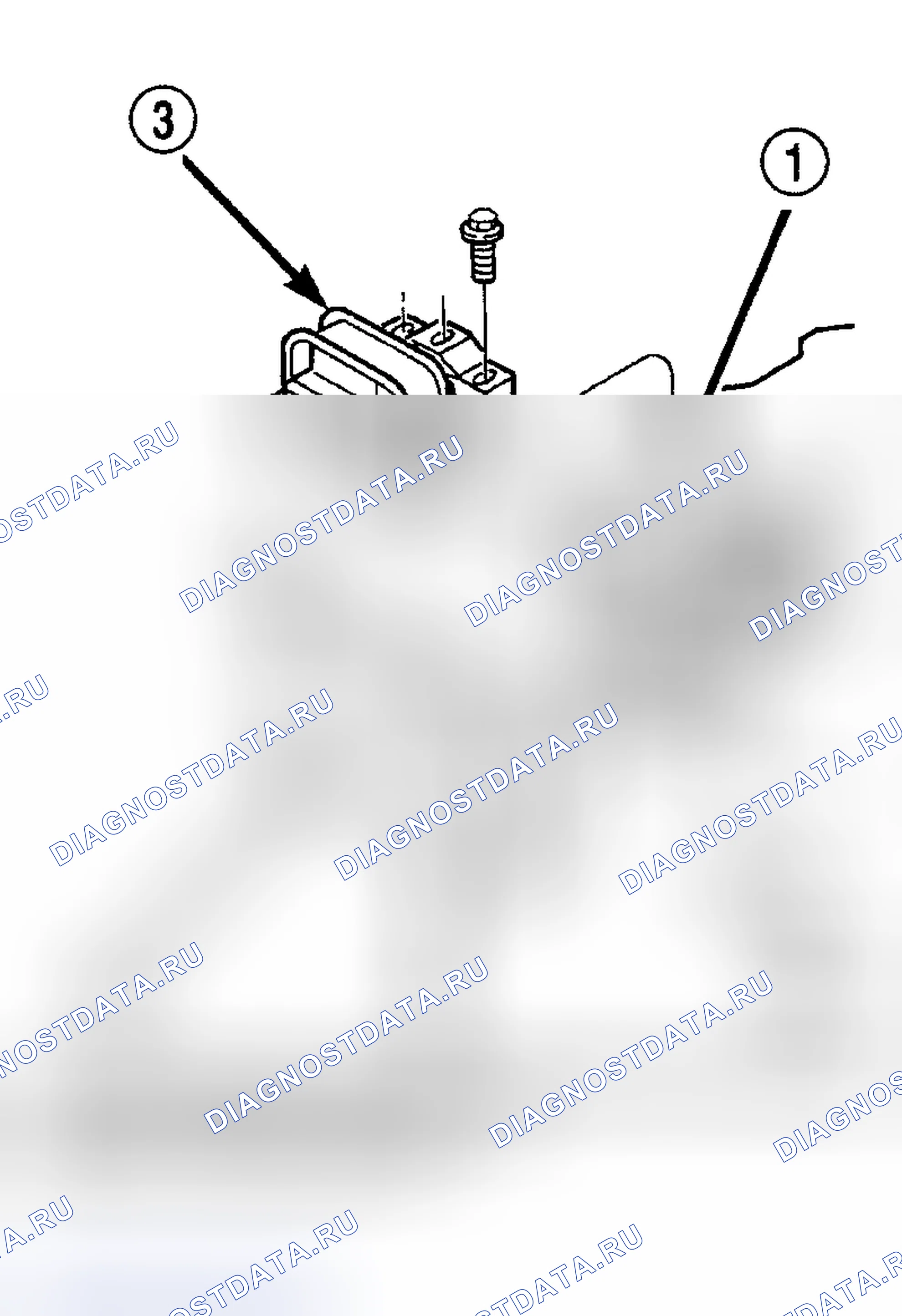Рис. 609: ДЕМОНТАЖ. Dodge Stratus II рестайлинг