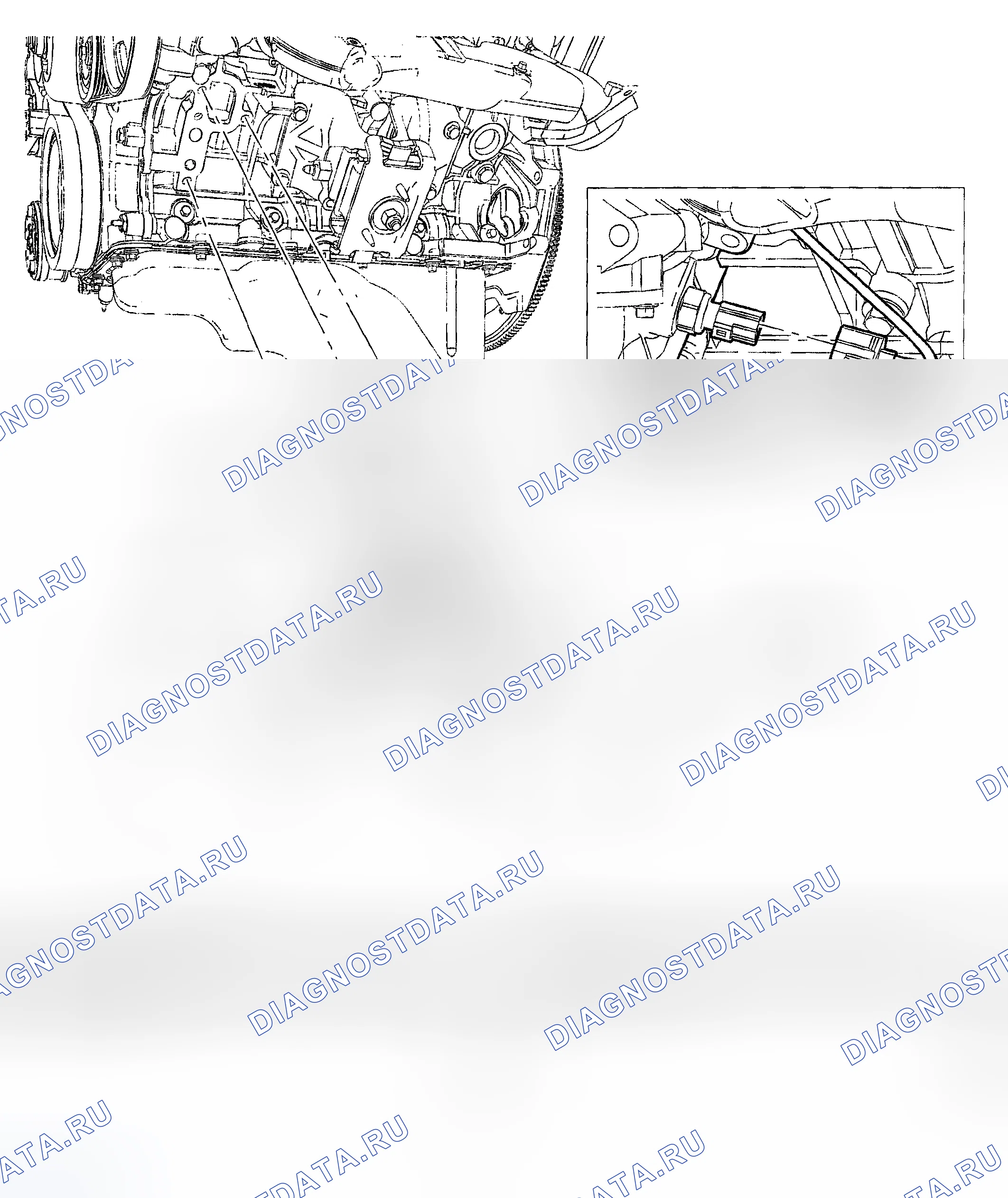 Рис. 569: Демонтаж и монтаж. Hyundai Nexo I