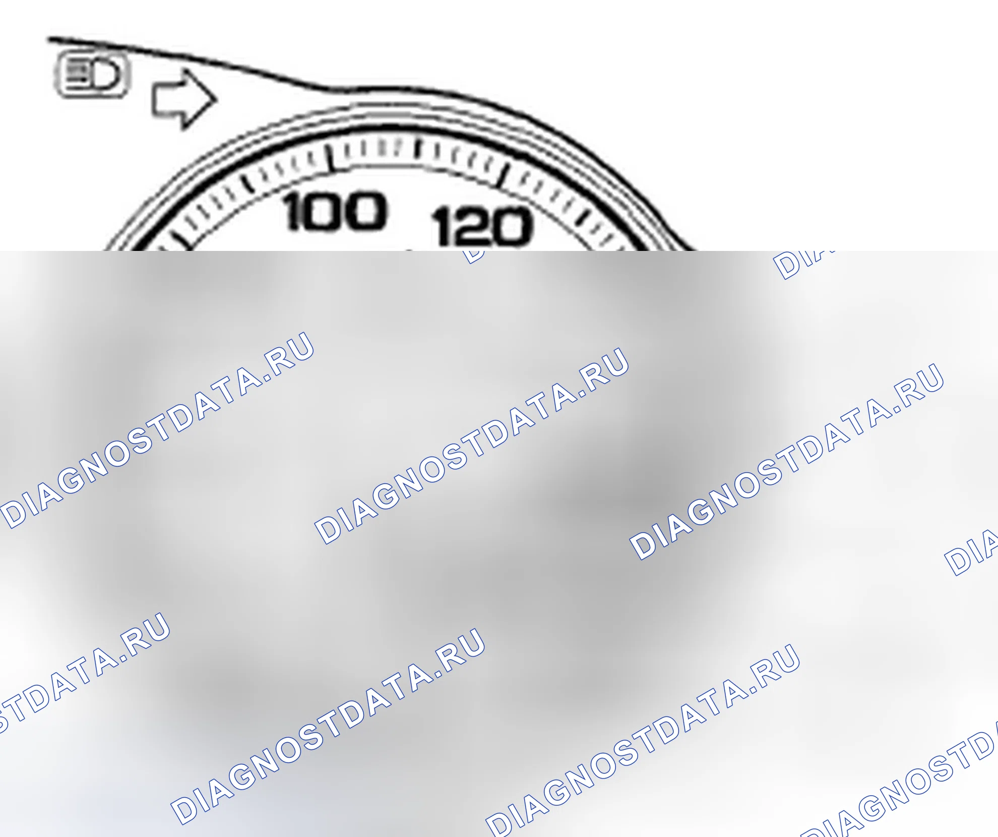 Рис. 37: Индикатор системы. Acura TSX I