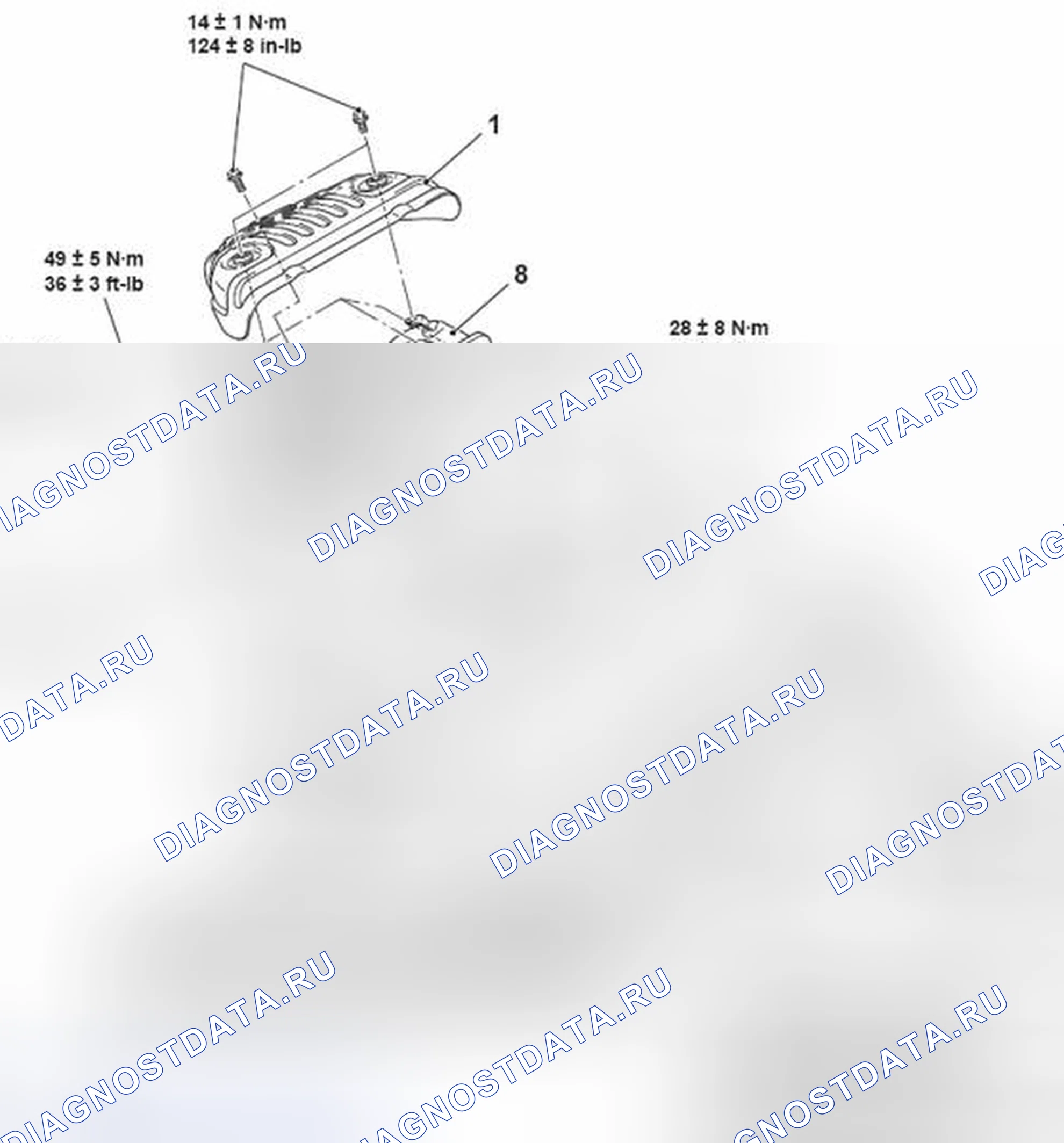 Рис. 32: ДВИГАТЕЛЬ 2,4 Л (FWD). Mitsubishi Lancer Ralliart X рестайлинг