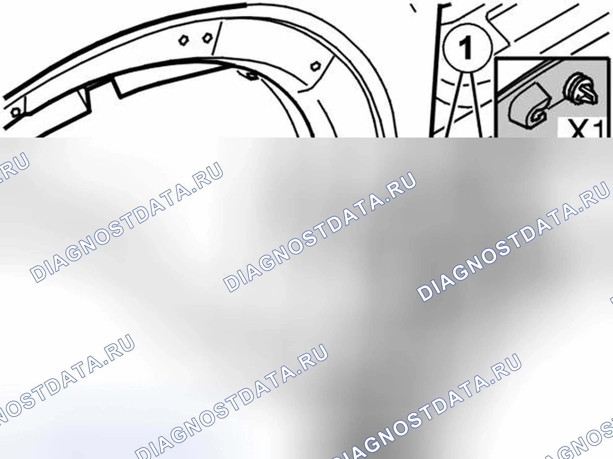 Рис. 88: УСТАНОВКА ПОРОГА ПЕРЕДНЕЙ ДВЕРИ. Volvo XC90 I рестайлинг