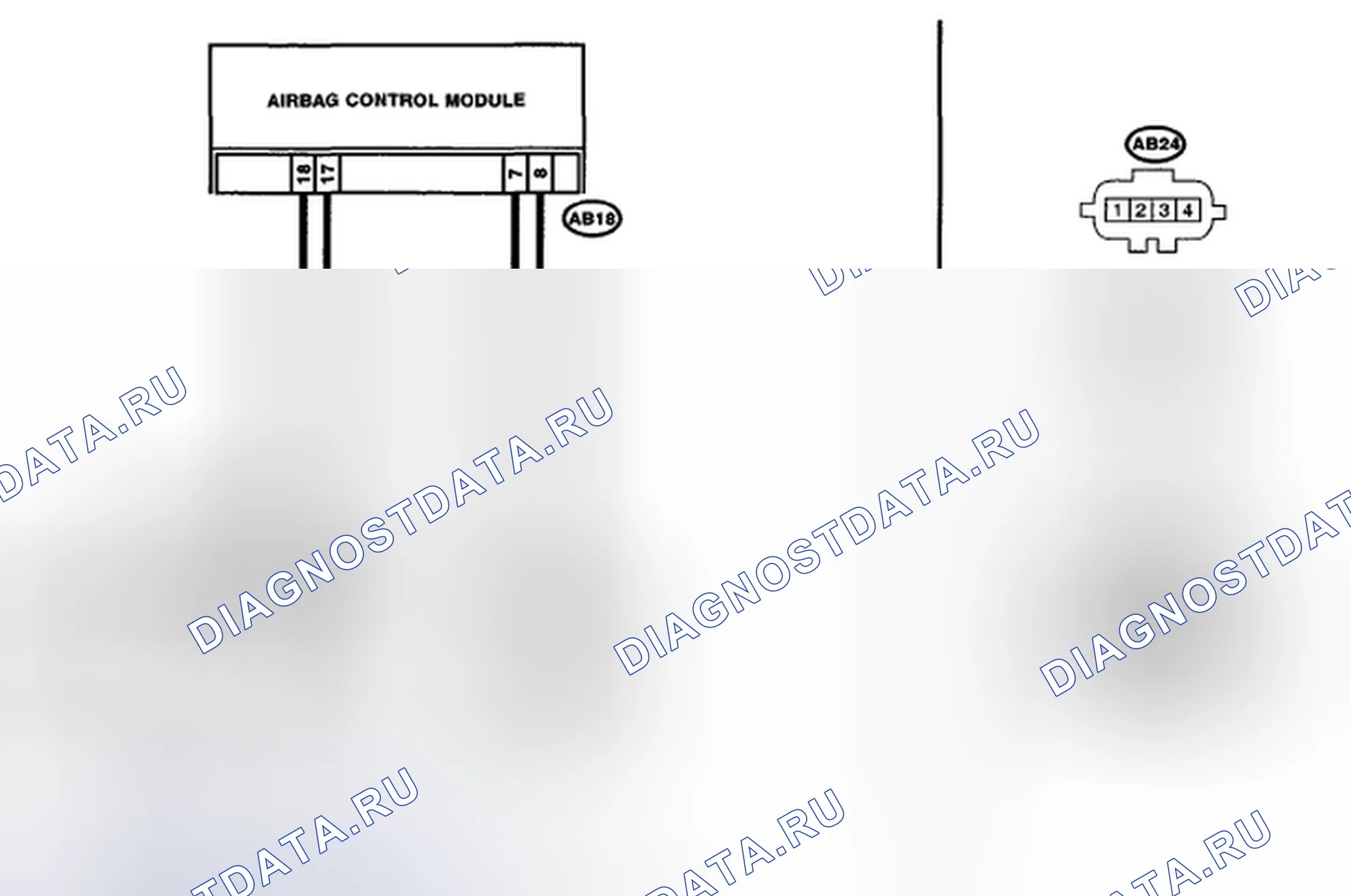 Рис. 256: электросхема. Subaru Impreza GH