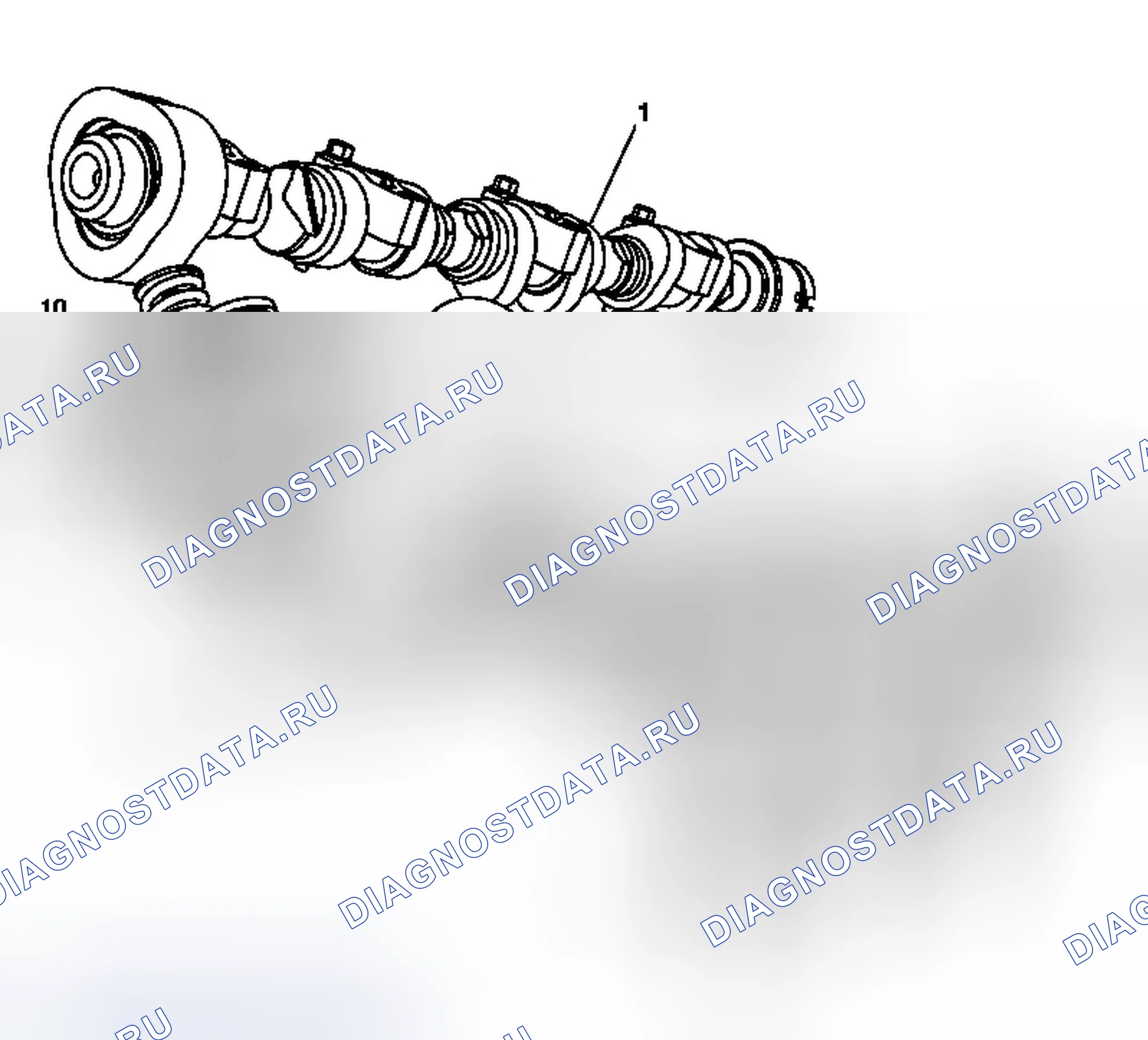 Рис. 31: Топливный насос высокого давления. Chevrolet Traverse I