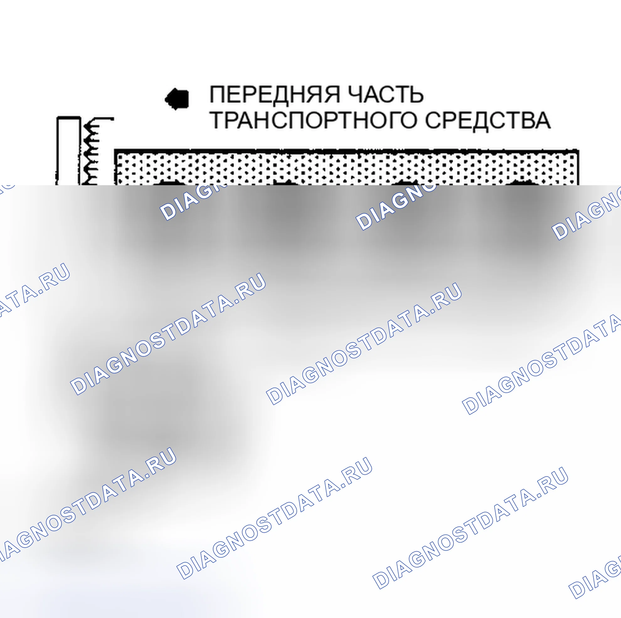 Рис. 1: 2.5L (VIN E) порядок работы цилиндров и метки времени. Chevrolet Suburban V2500 
