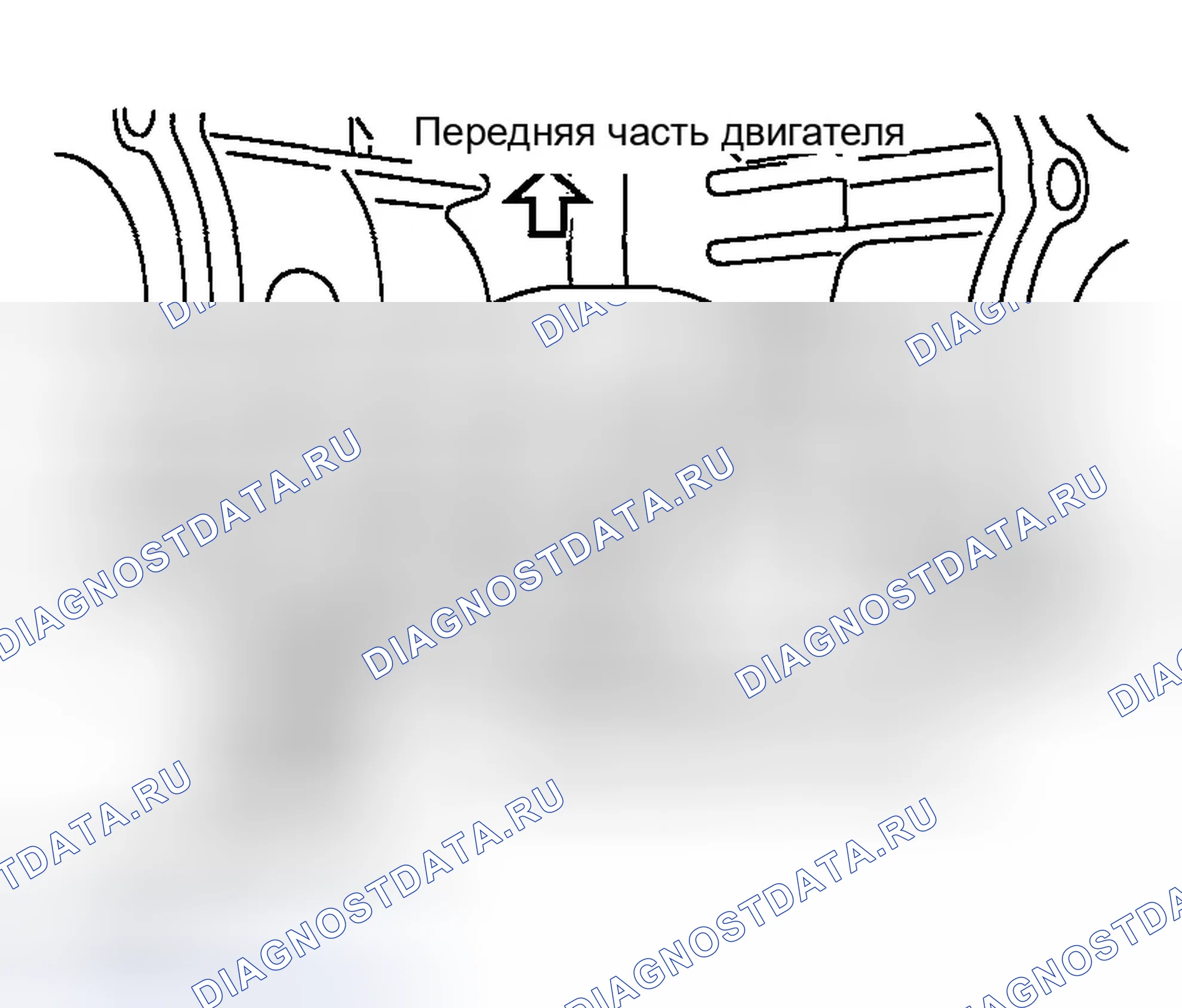 Рис. 203: Поршневая селективная посадка при использовании нового блока цилиндров. Infiniti M45 II