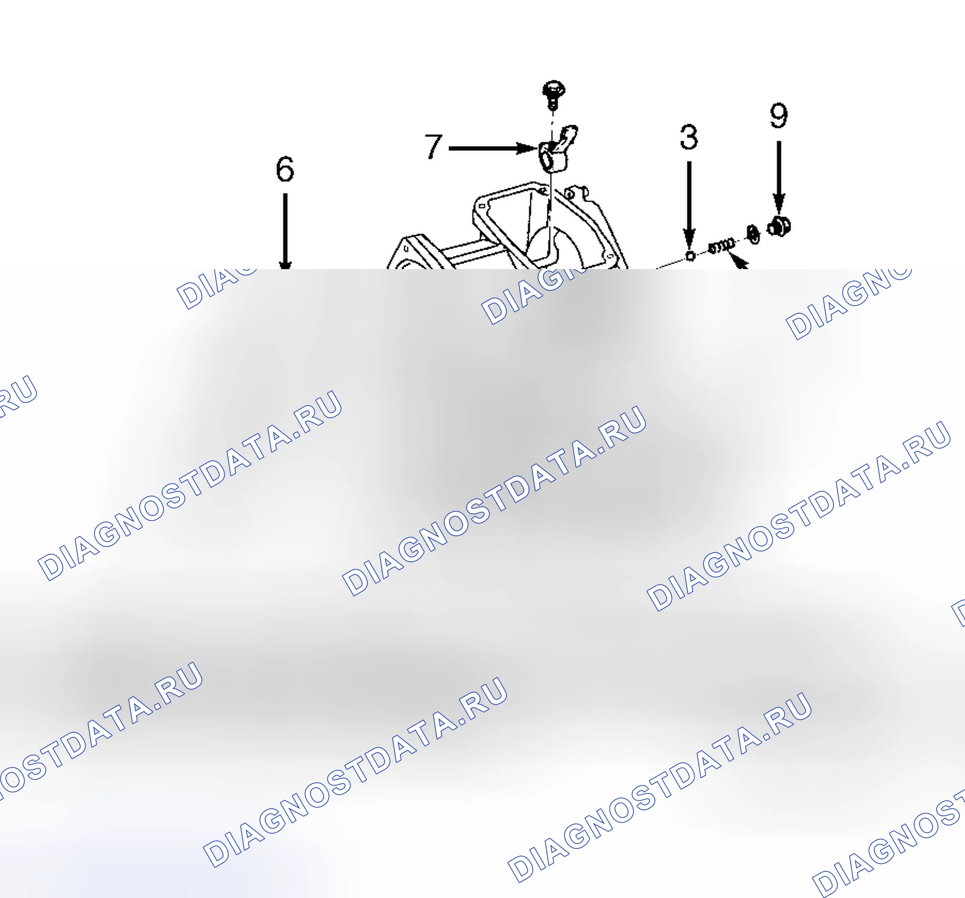 Рис. 12: Разборка раздаточной коробки. Honda XR-V I