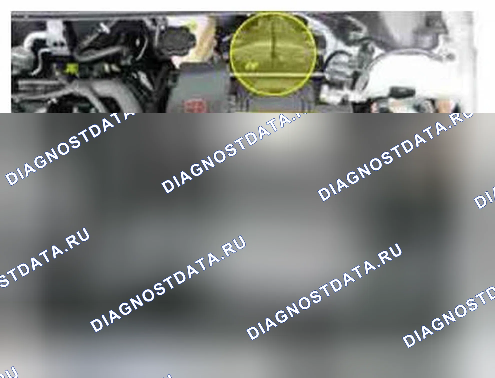 Рис. 224: Расположение компонентов. Hyundai Elantra V
