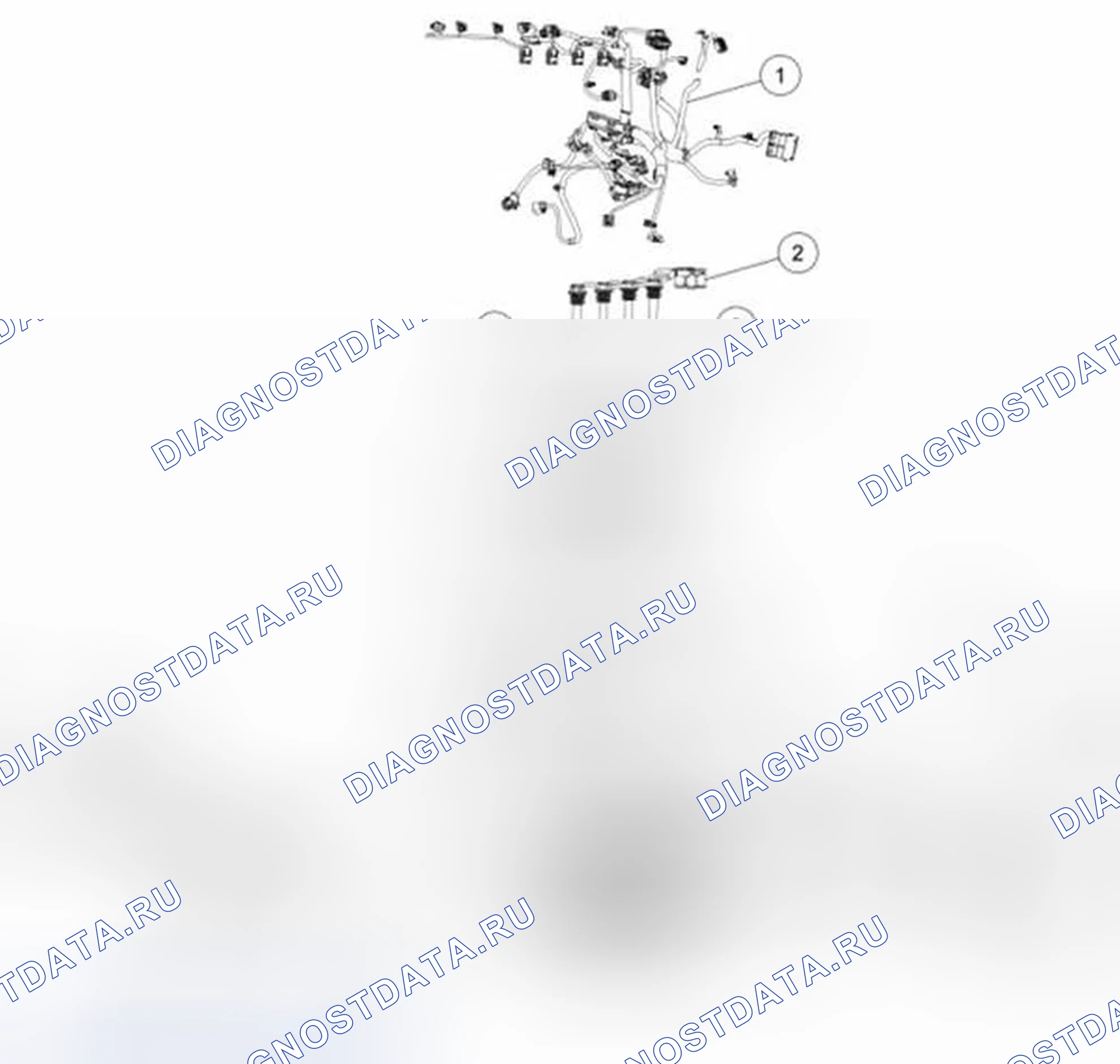 Рис. 166: Верхний двигатель. Ford Fiesta Mk6
