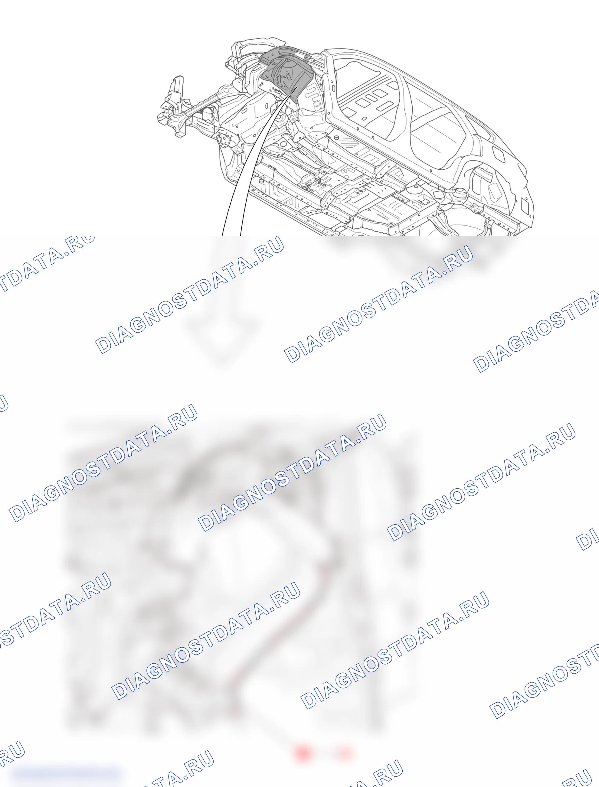 Узел капота переднего колеса — Haval H6. Haval H6 III