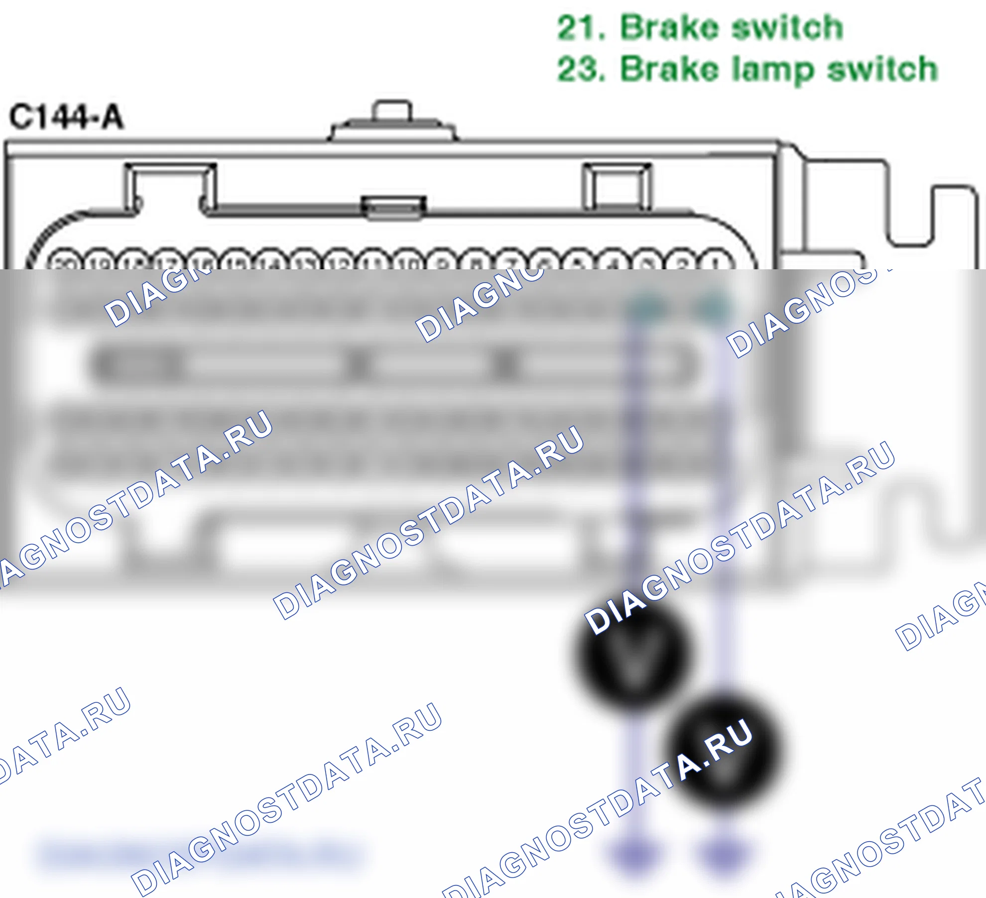 Контроль проводов — P0504. Kia Sorento BL